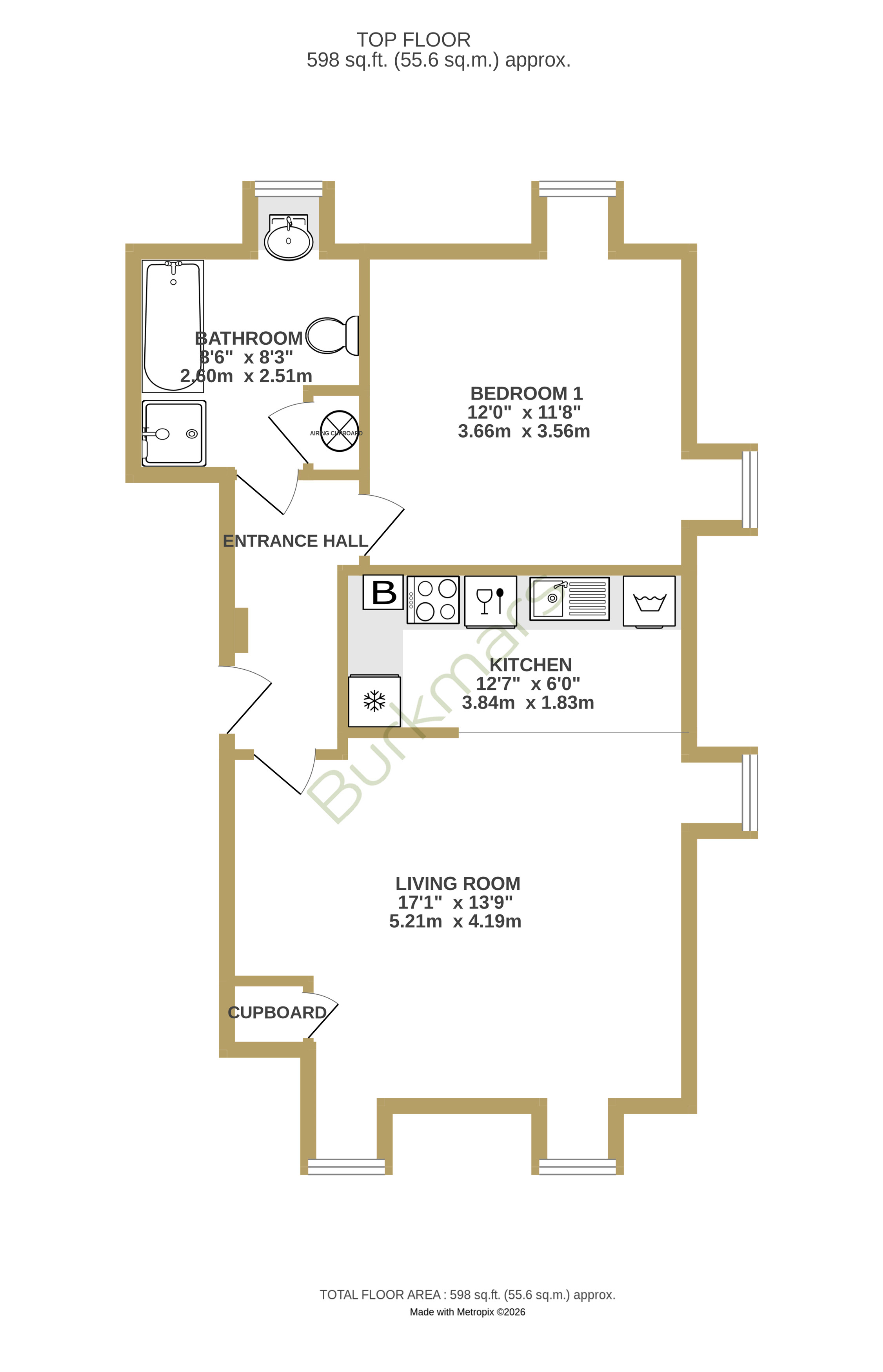 69, Exbury Court, Lymington floorplan