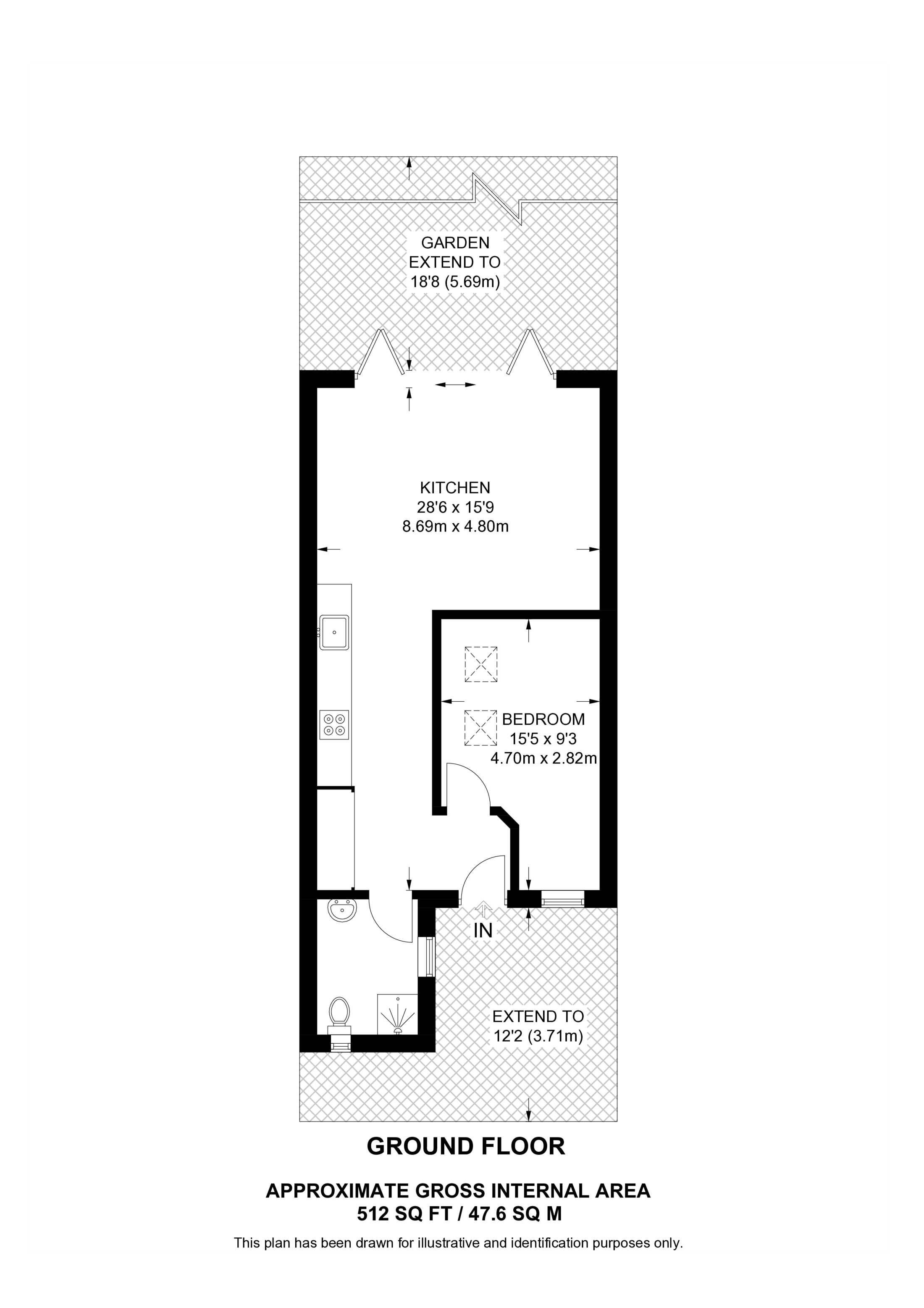 Kent Way, Surbiton floorplan