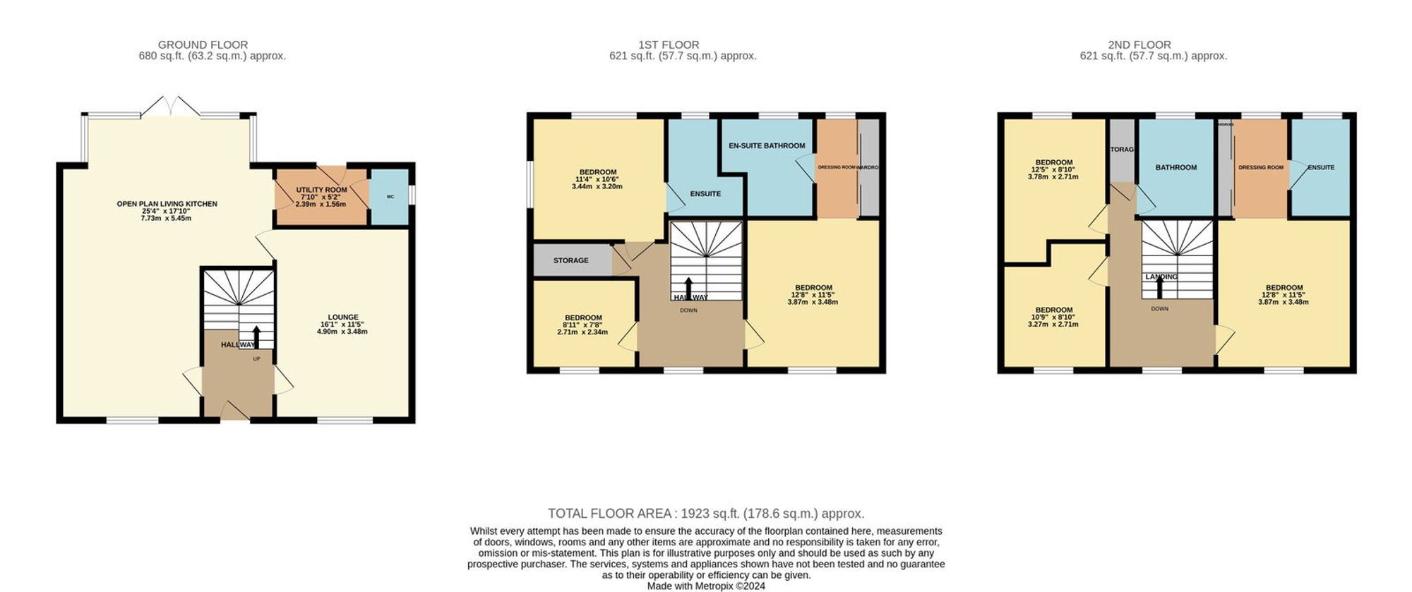 39 Forth Drive, Leicester floorplan