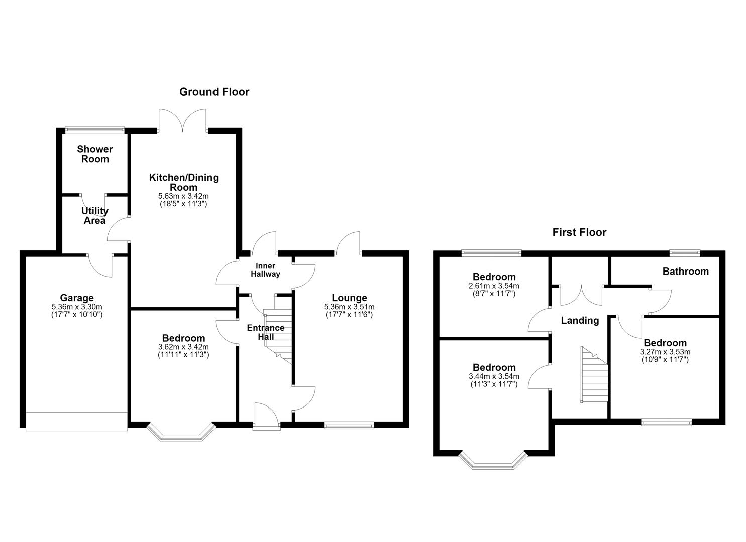 52, King Edward Drive, Grays floorplan