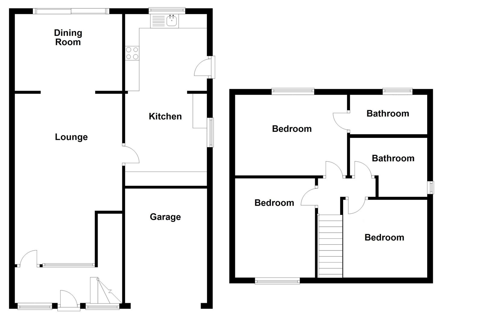 Rowney Croft, Birmingham floorplan