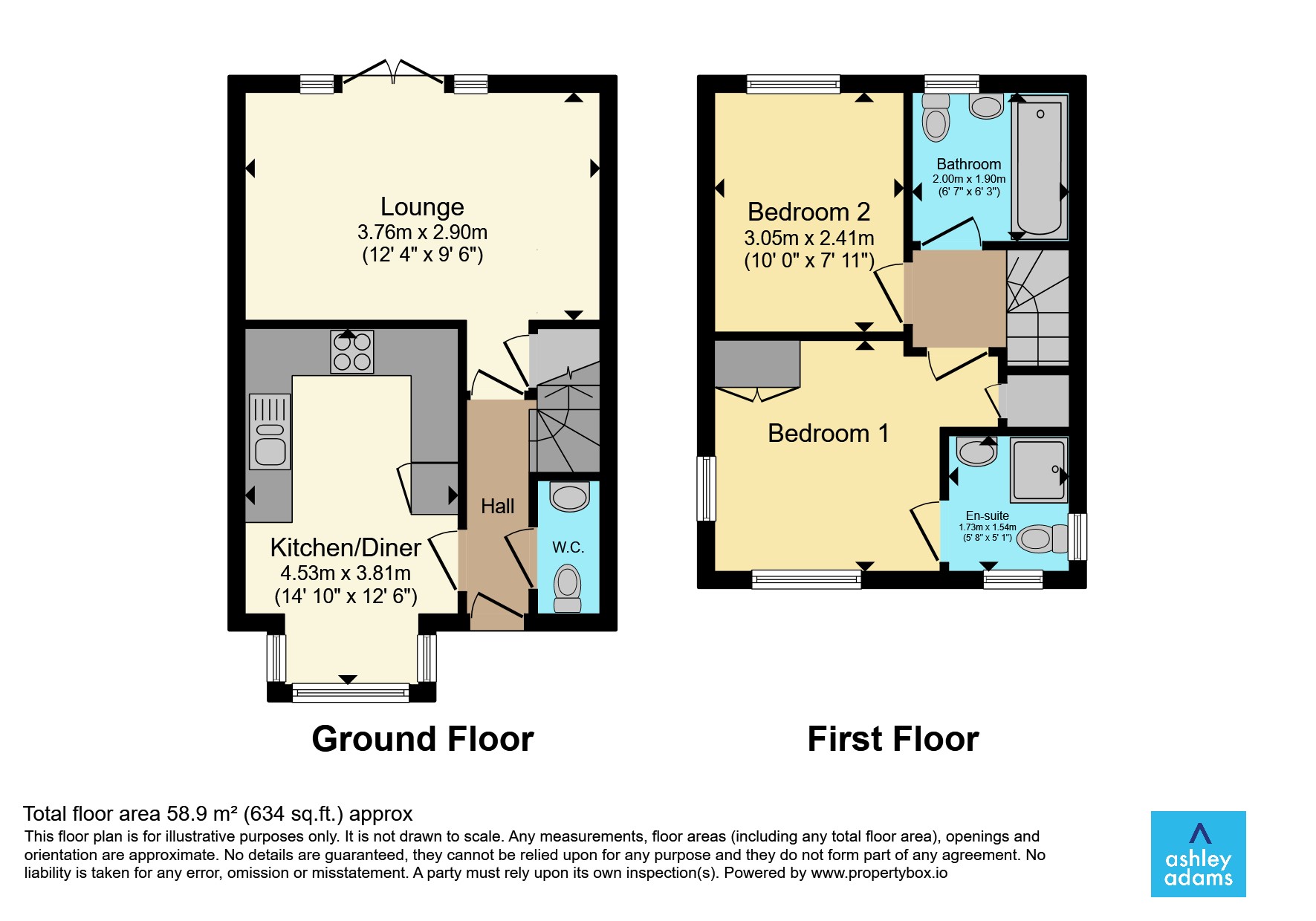 33, Dumfries Drive, Derby floorplan