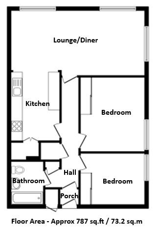9 Lukin House, Romney Way, Hythe floorplan
