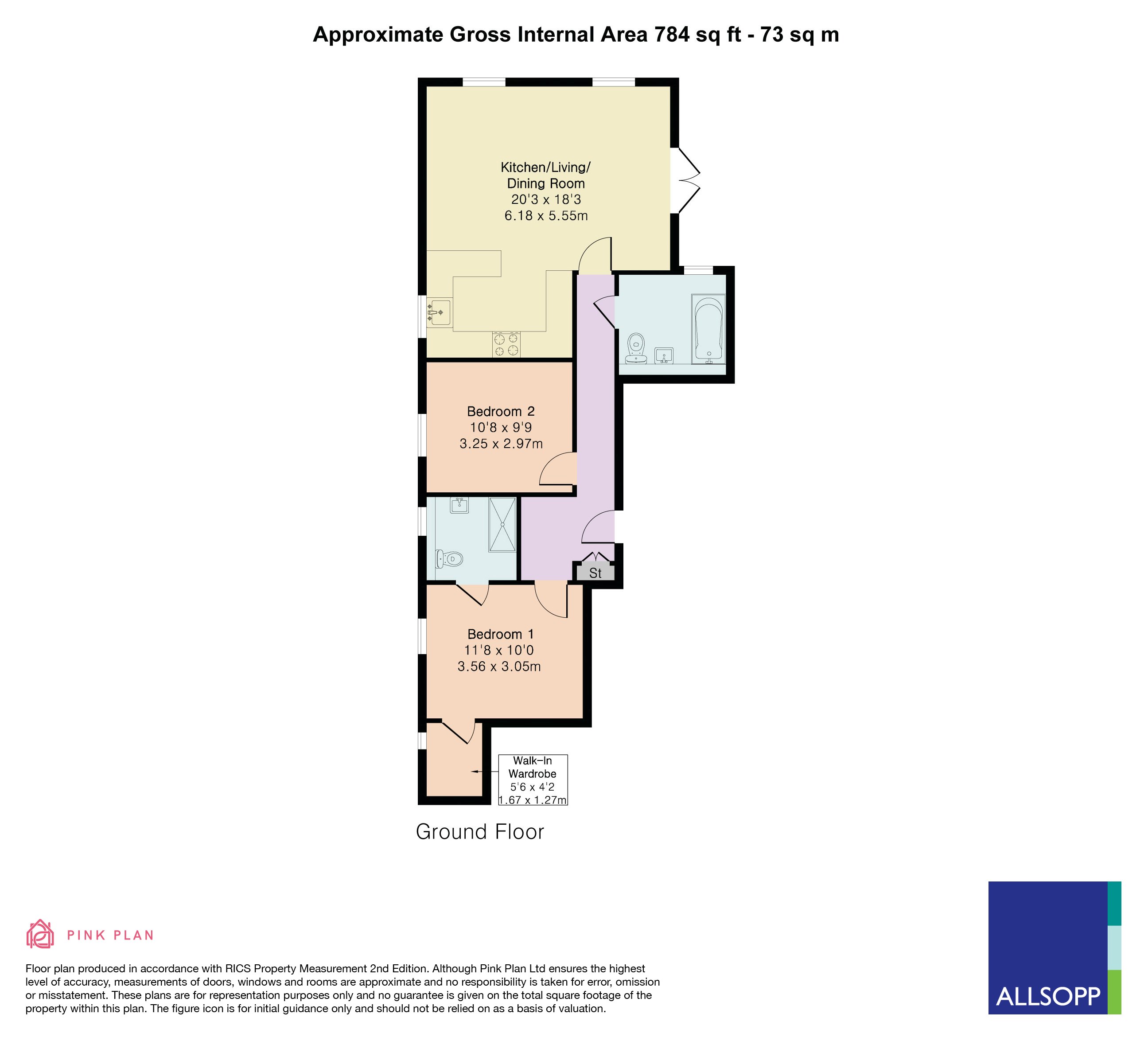 2 Arden Court, Arden Grove, Harpenden floorplan