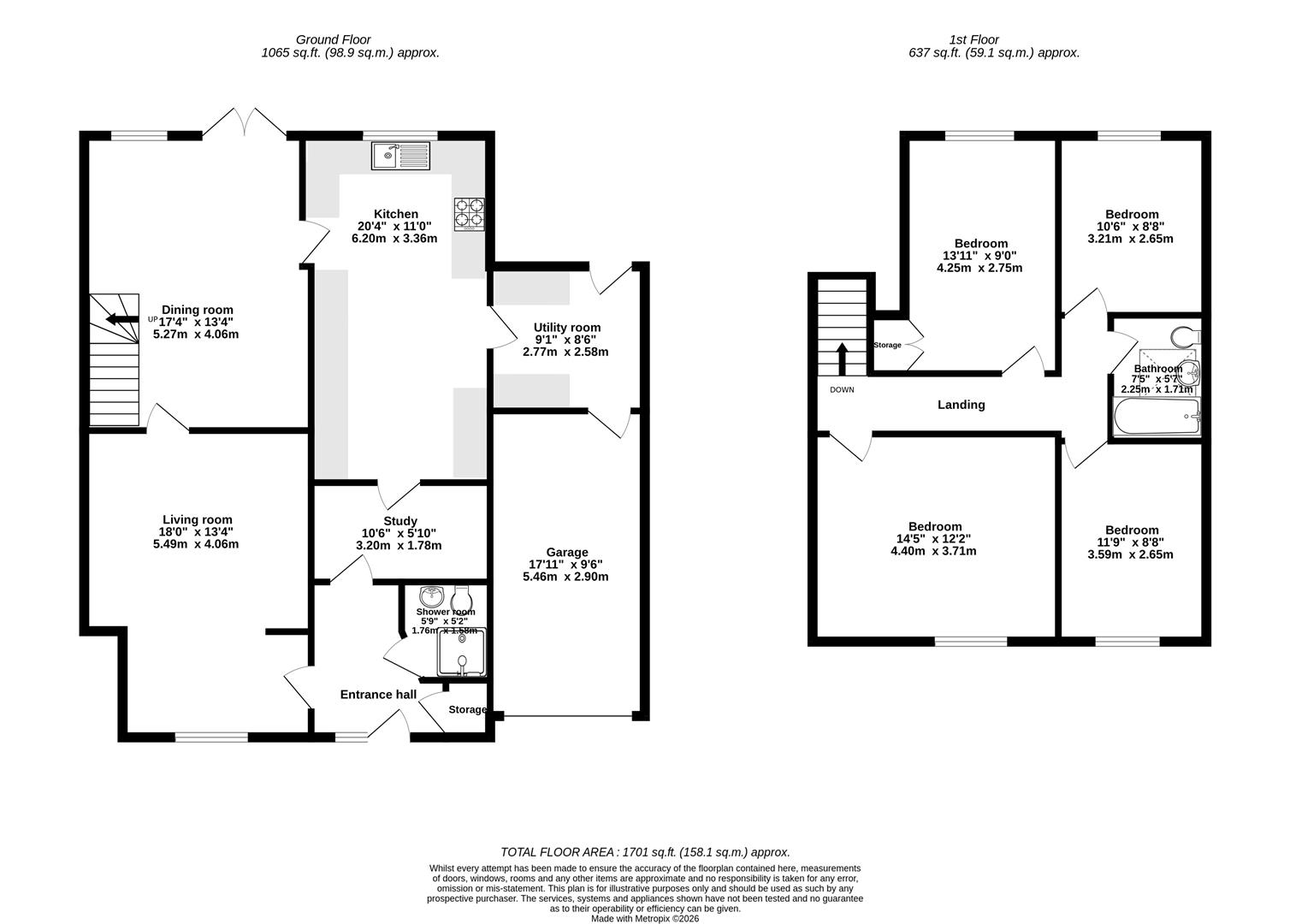 62, Brockridge Lane, Frampton Cotterell floorplan