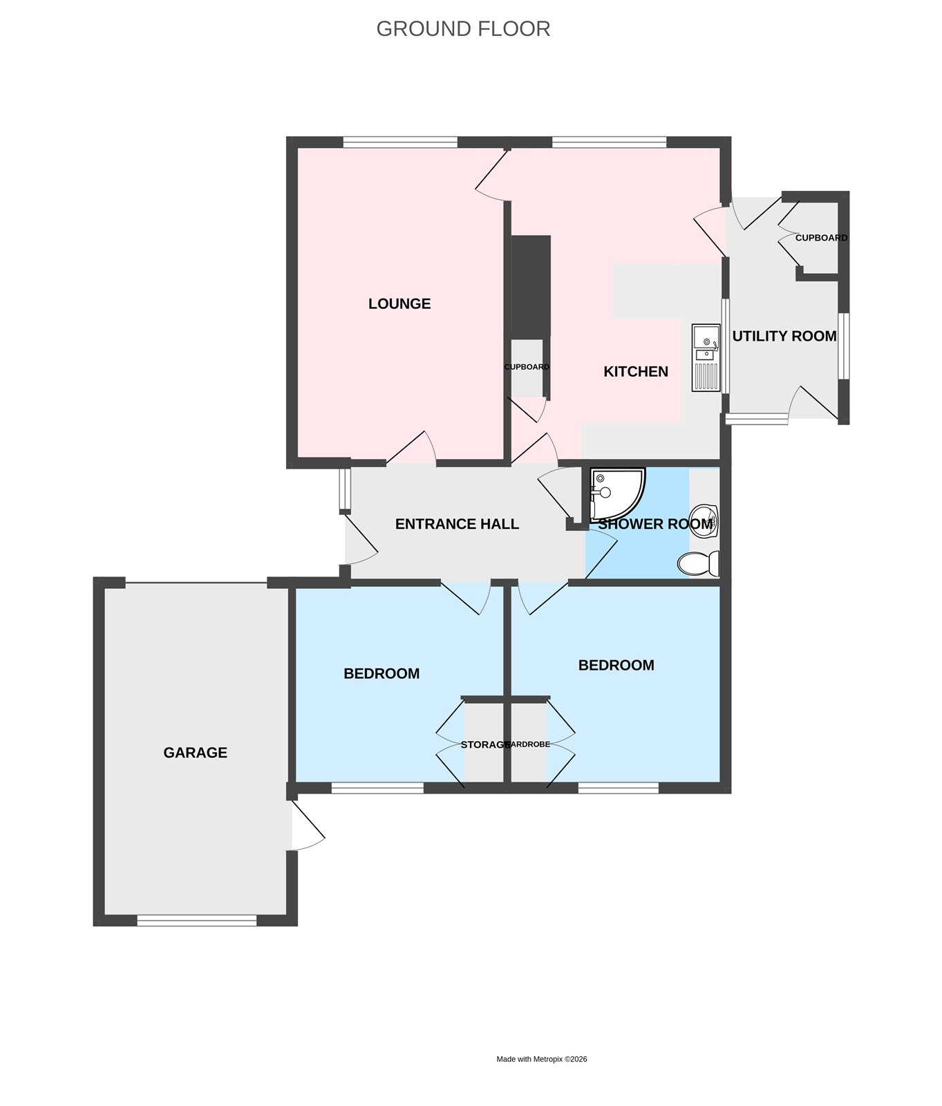 4, Hollies Drive, Shrewsbury floorplan