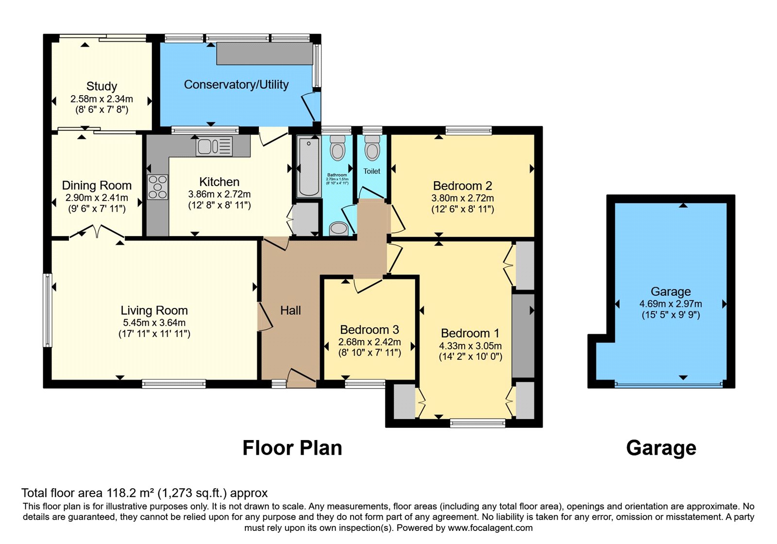 Trungle Parc, Paul, Penzance, Cornwall TR19, 3 bedroom bungalow for