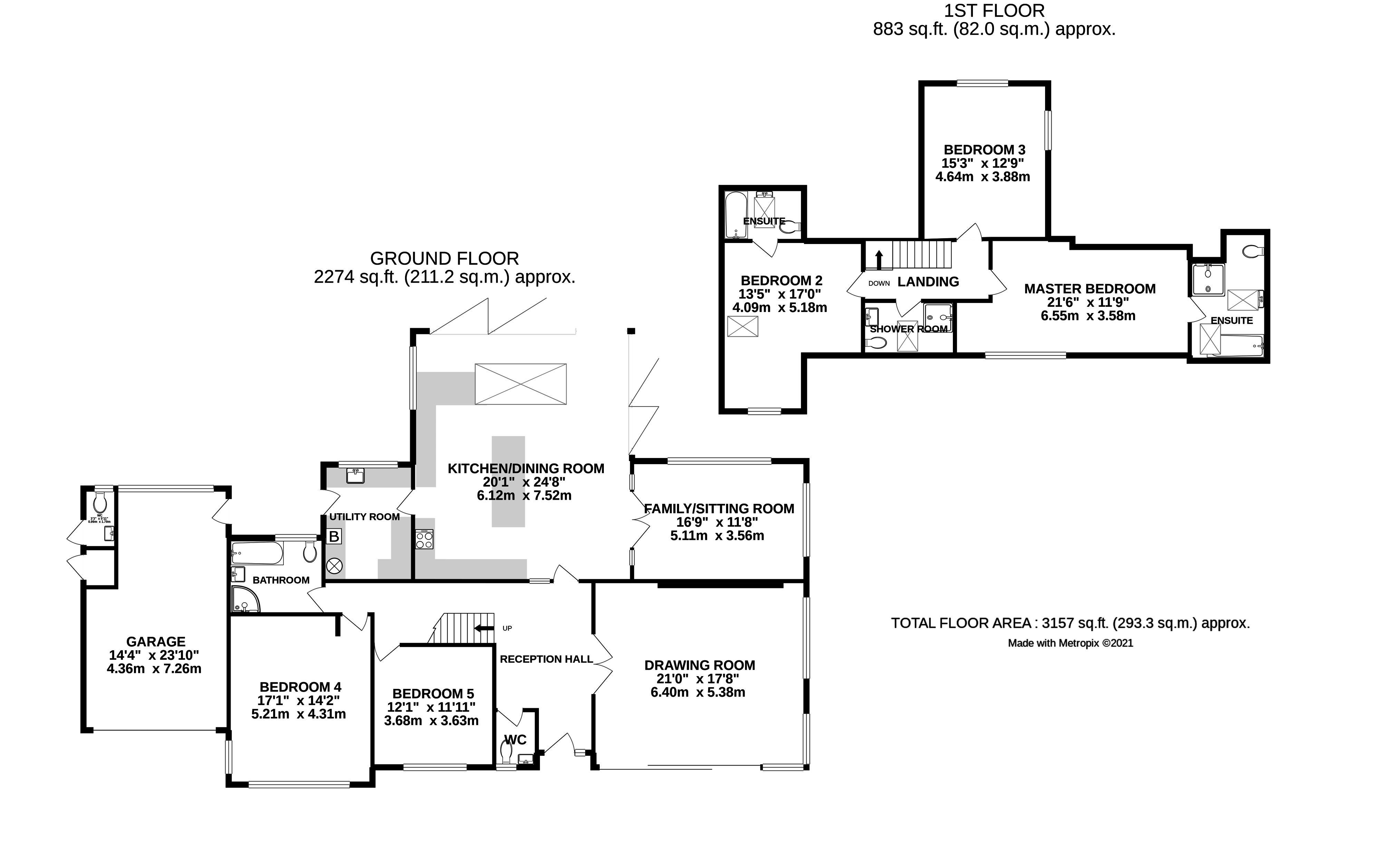 Lombardy, Promenade De Verdun, Webb Estate, Purley floorplan