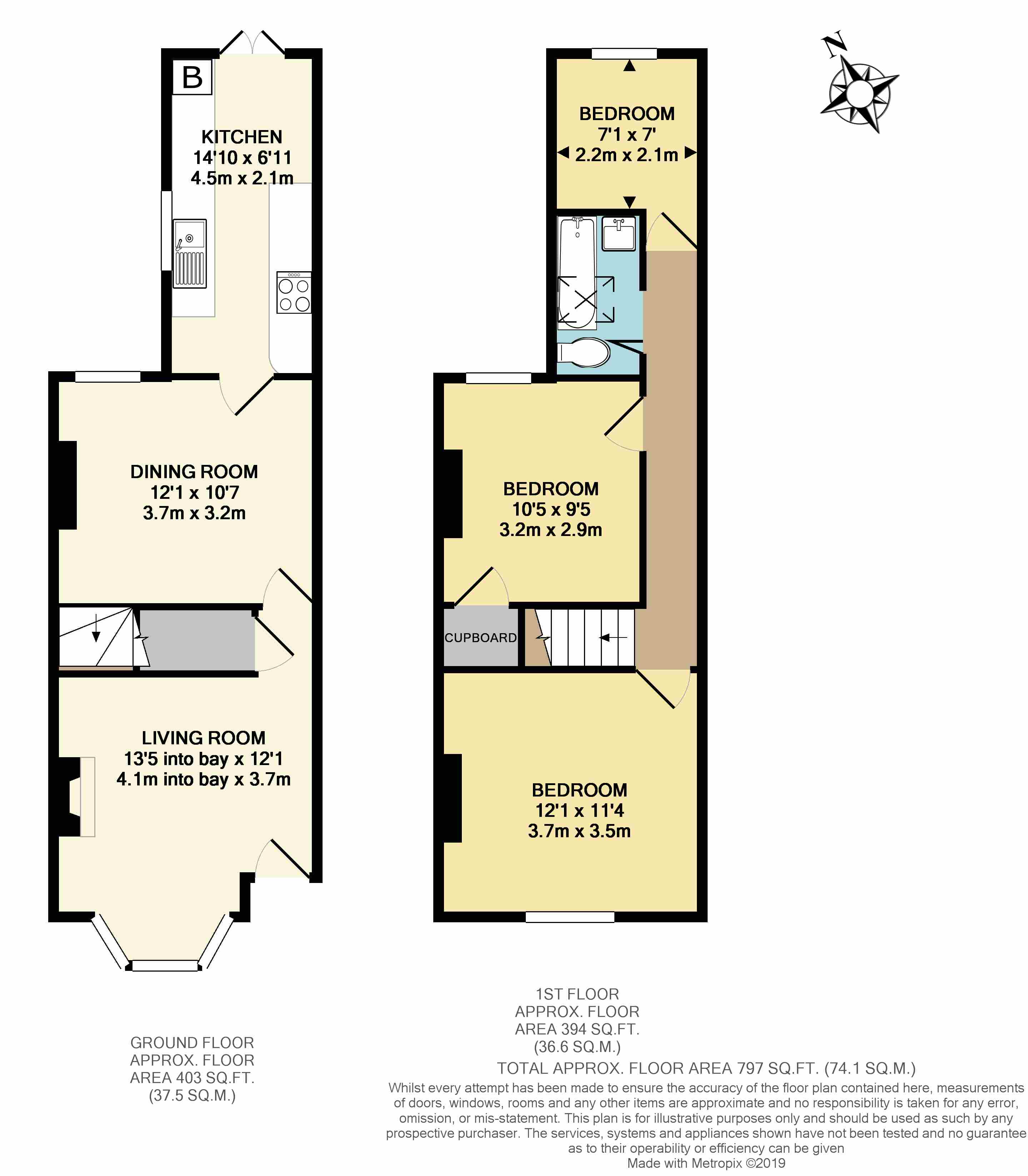 3 Bedrooms Terraced house for sale in Cholmeley Road, Reading RG1