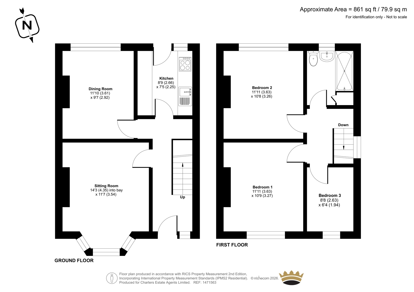 8, North Farm Road, West Sussex floorplan