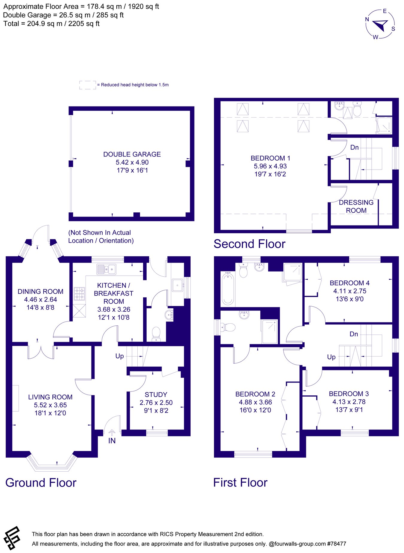 39, Grace Gardens, Cheltenham floorplan