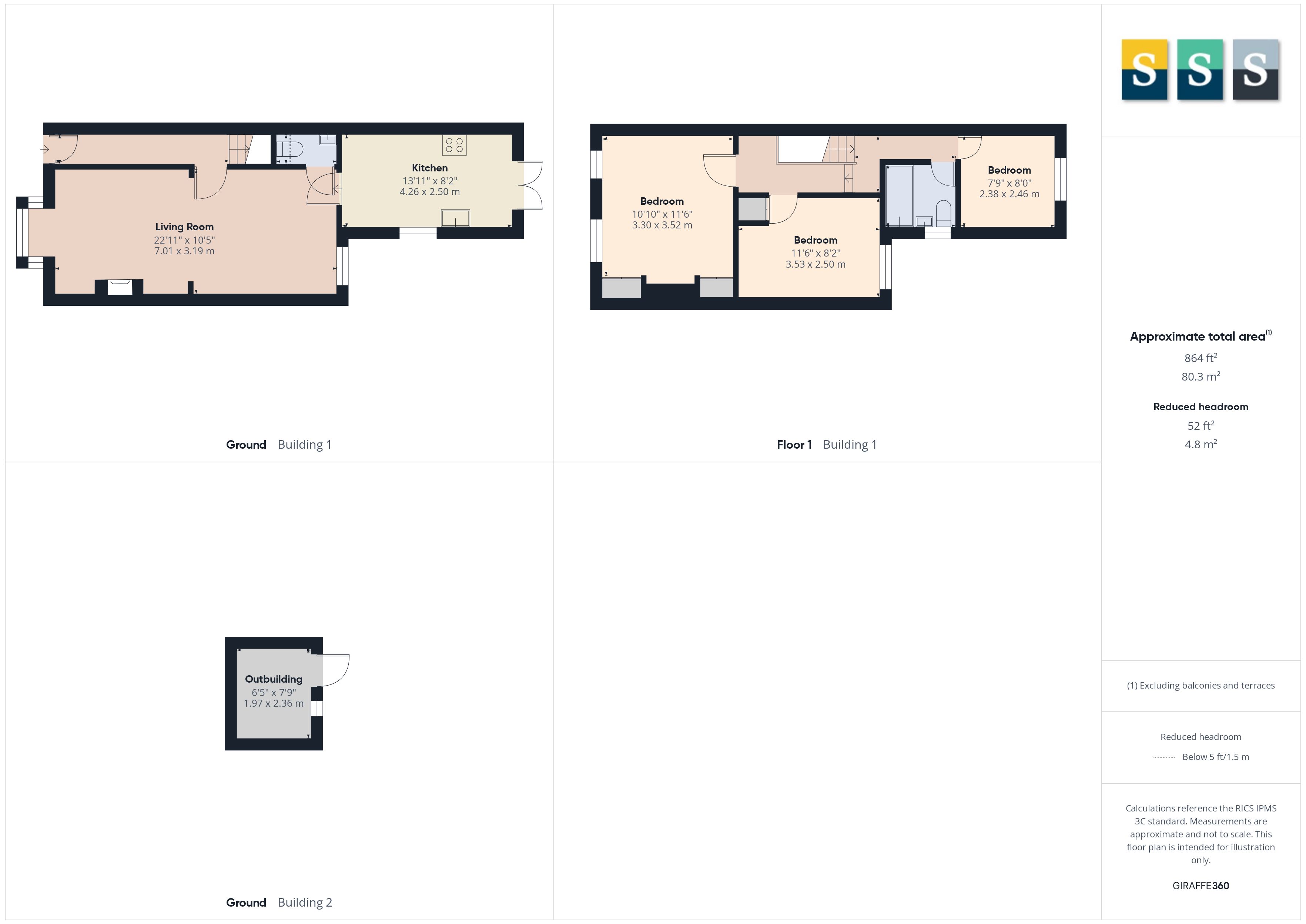 13, South Road, Surrey floorplan