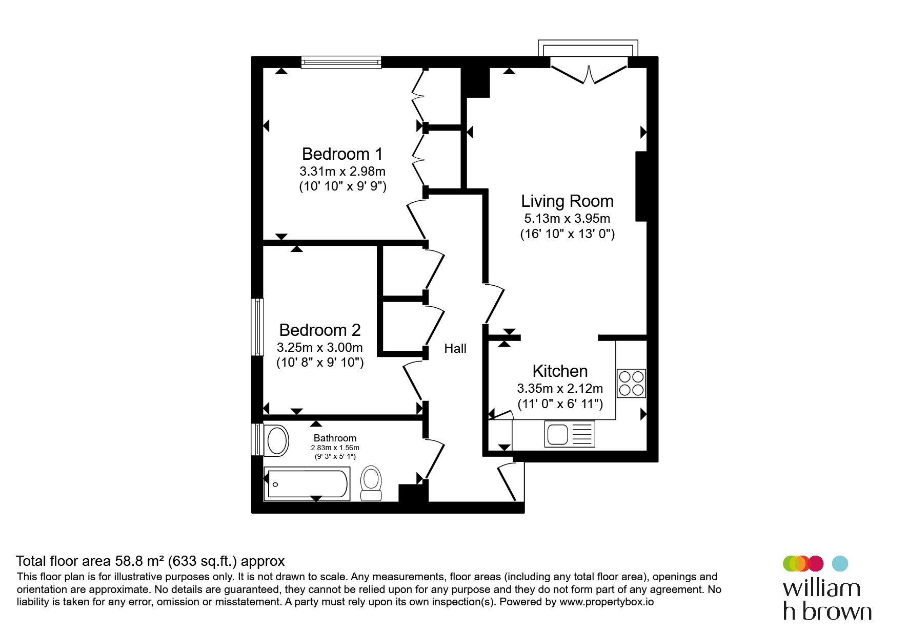 23, Britannia Mews, Pudsey floorplan