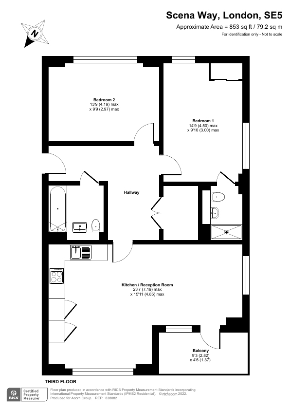 Scena Way, Camberwell floorplan
