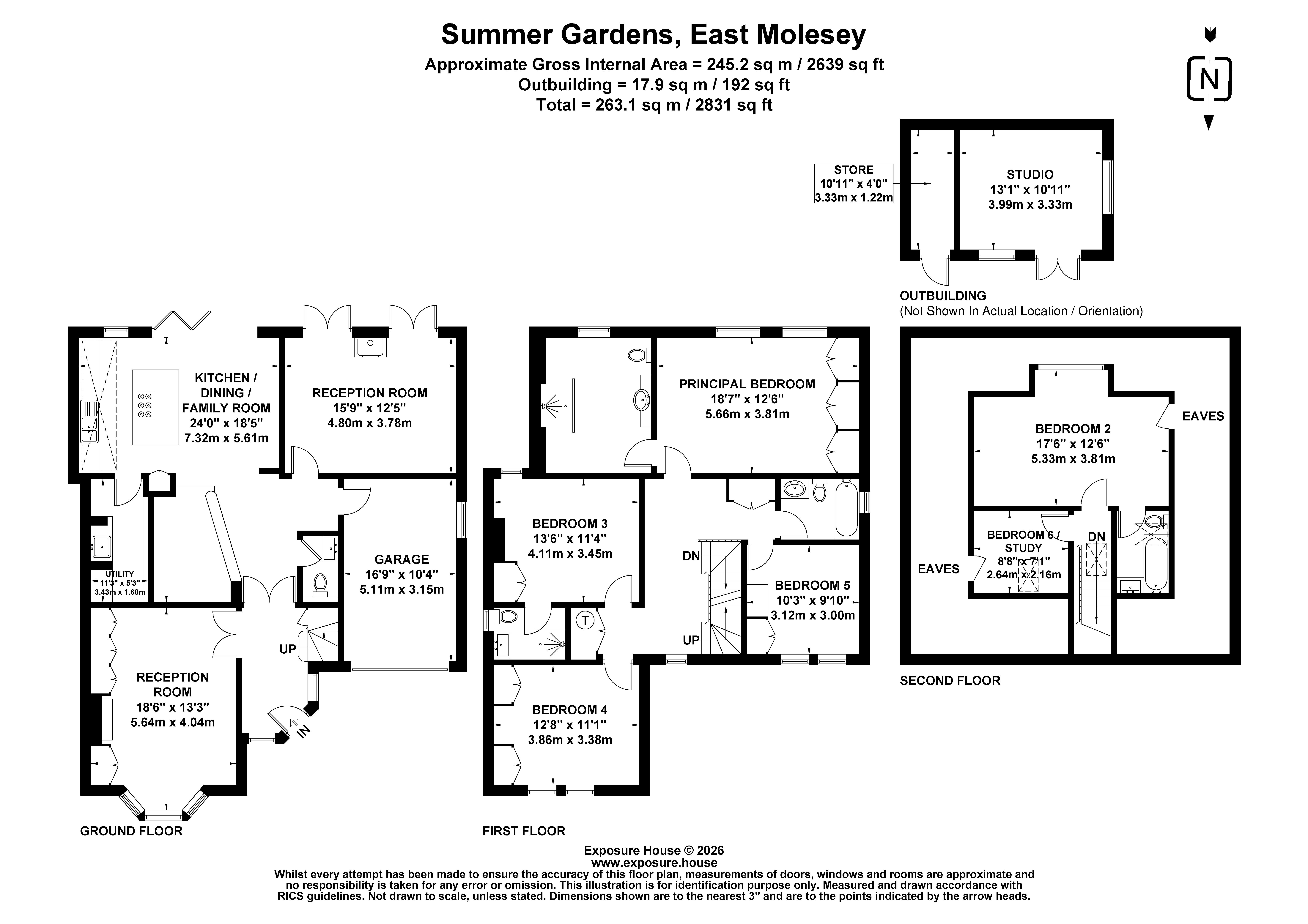 15, Summer Gardens, Surrey floorplan