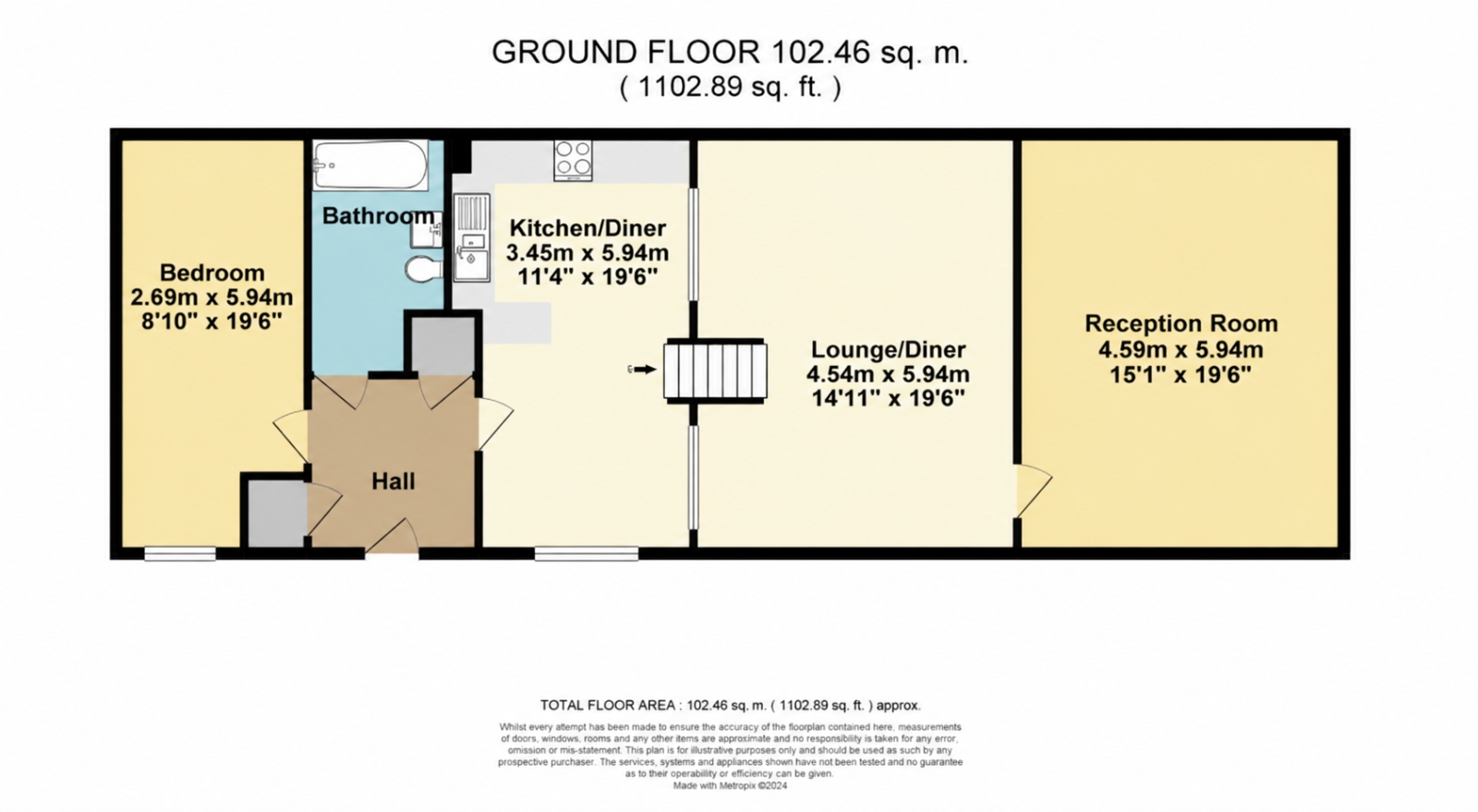 Sandgate Road, Kent floorplan
