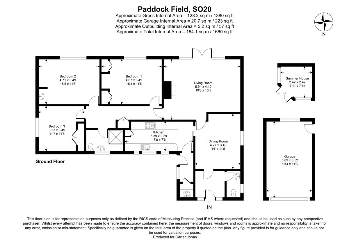 Warmbrook,, Paddock Field, Stockbridge floorplan