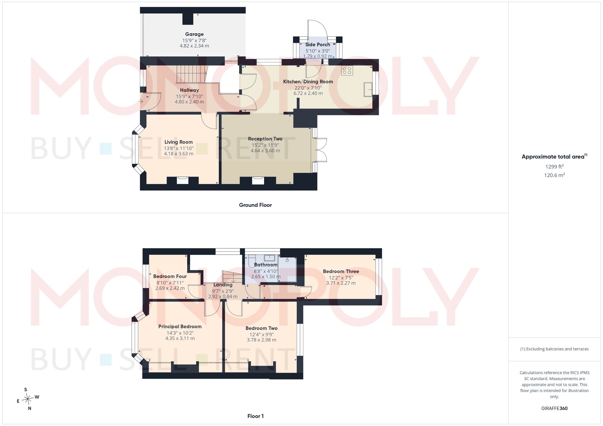 145 Chester Road, Wrexham floorplan