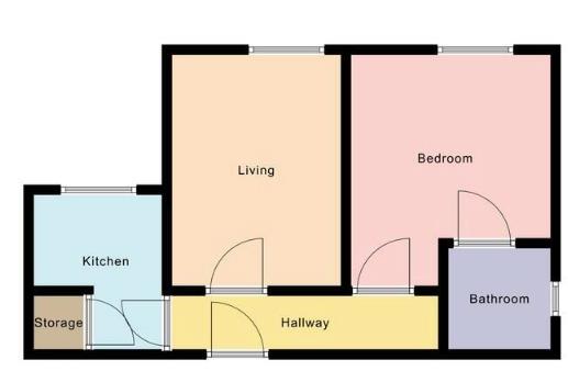Flat 3, 27, Kirtleton Avenue, Weymouth floorplan