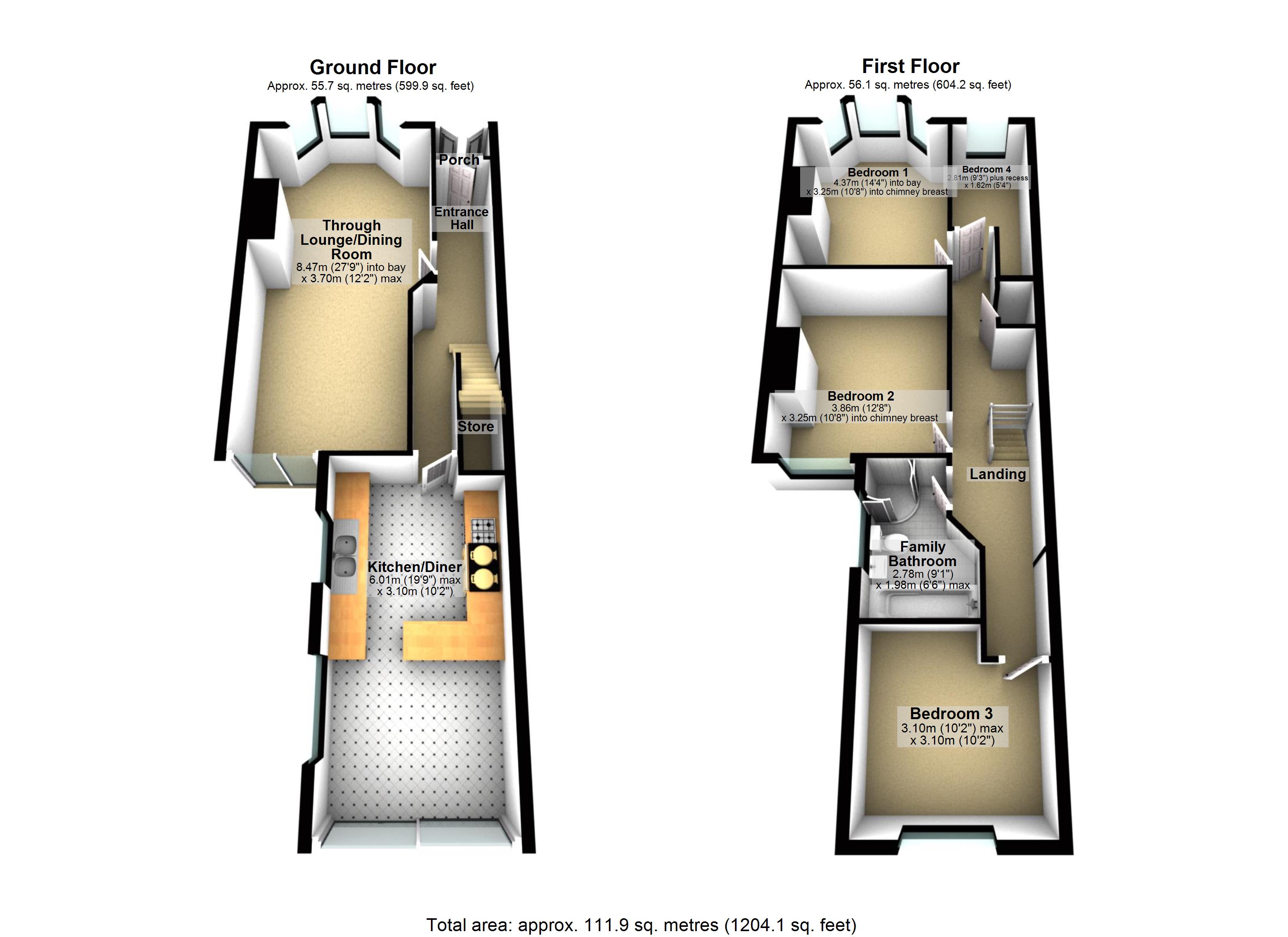 Haywood Road, Mapperley, Nottingham NG3, 4 bedroom semidetached house
