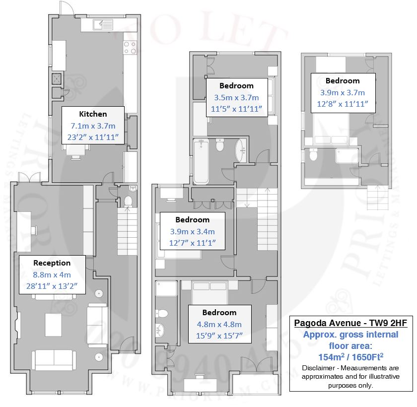16, Pagoda Avenue, Kew floorplan