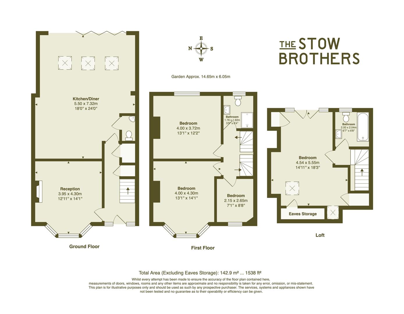 Alexandra Road, South Woodford floorplan