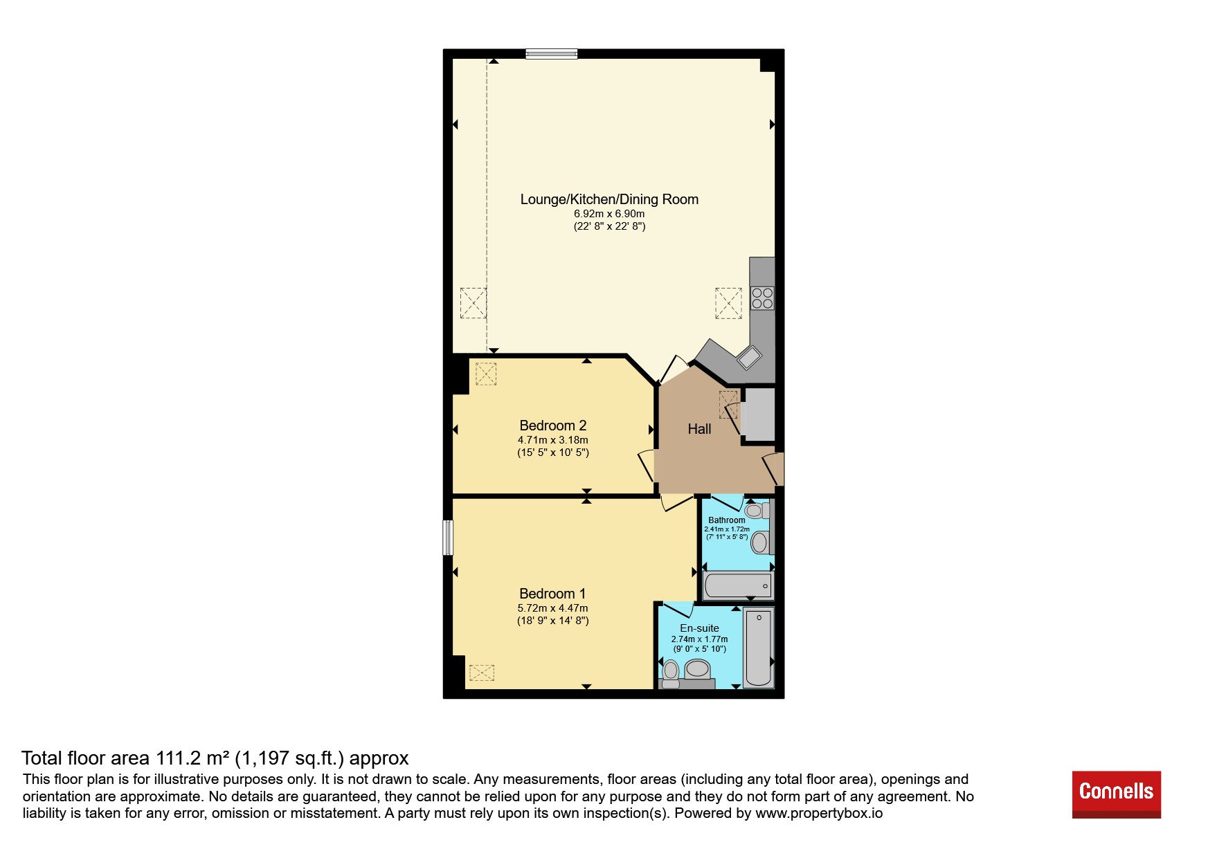 Flat 24, 161-163, North Road West, Plymouth floorplan
