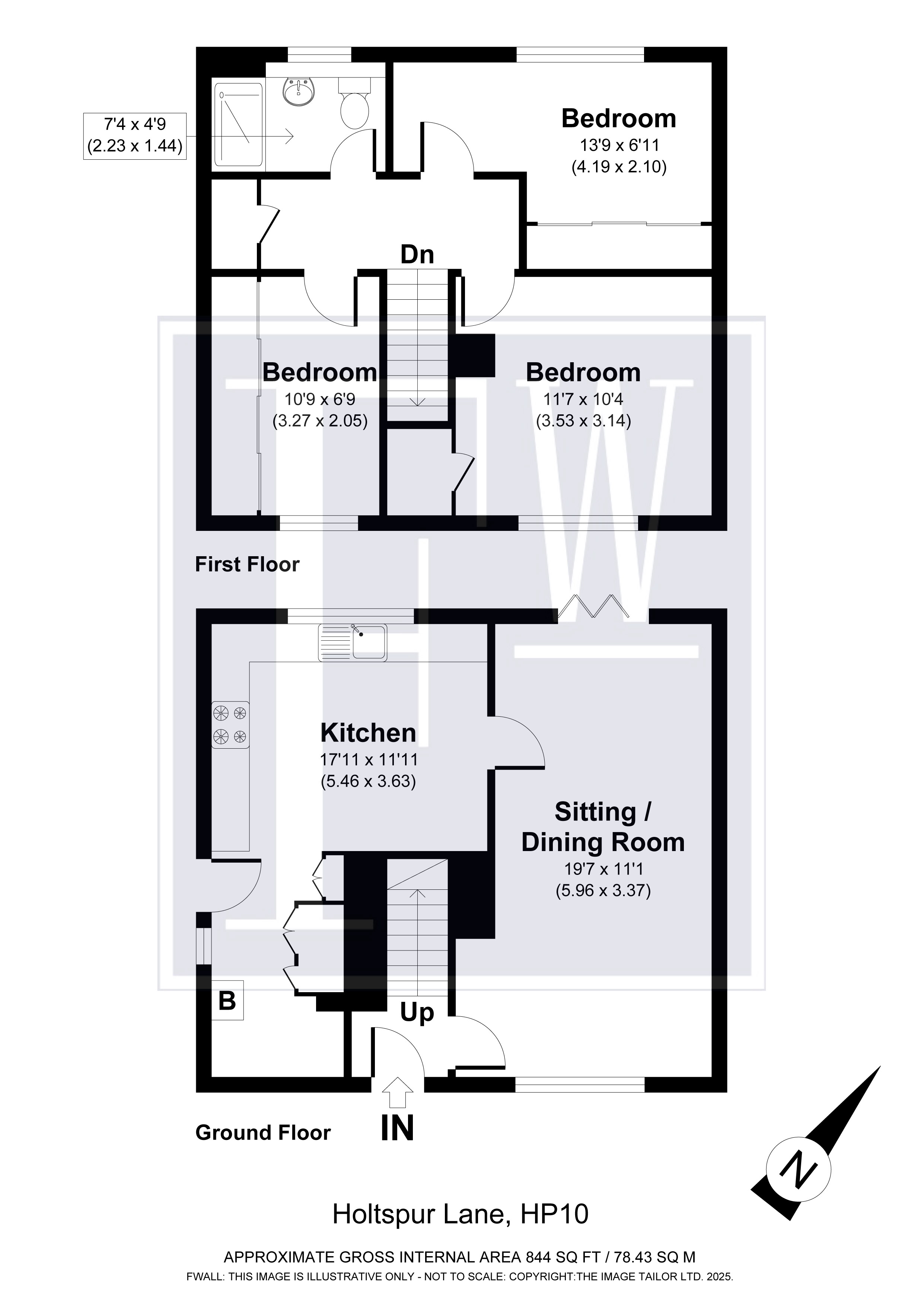 97, Holtspur Lane, High Wycombe floorplan