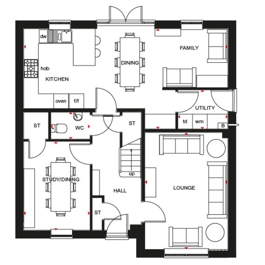 "Lamberton" at Benfield Road, Newcastle Upon Tyne NE6, 5 bedroom