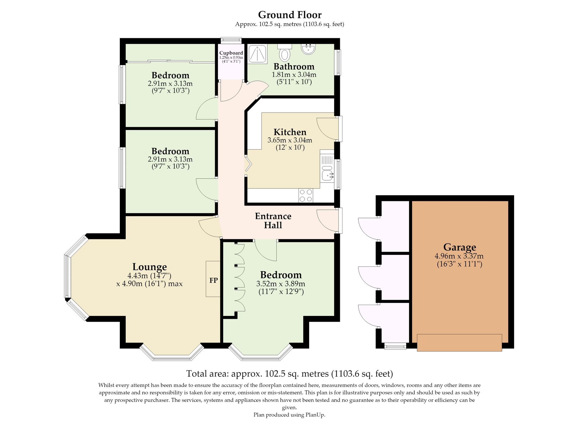 2 Beach Close, Norwich floorplan