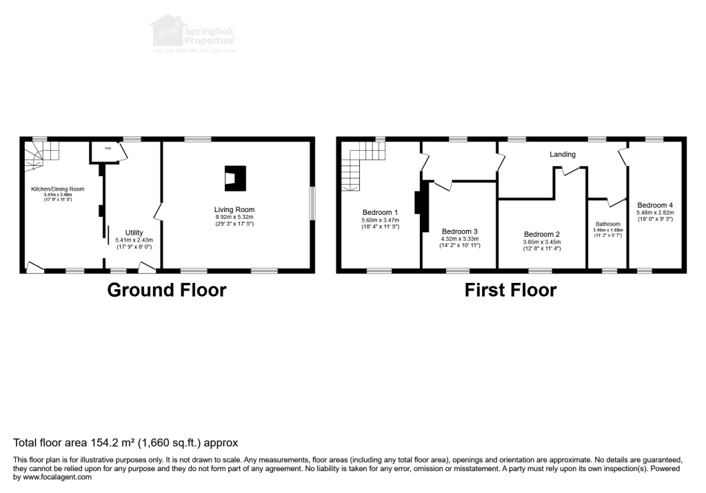 The Old Post Office, 60, Alveley, Bridgnorth floorplan