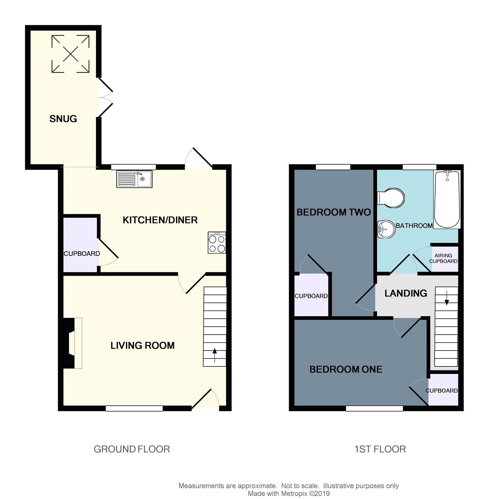 2 Bedrooms Terraced house for sale in Lower Street, Higham, Colchester, Suffolk CO7