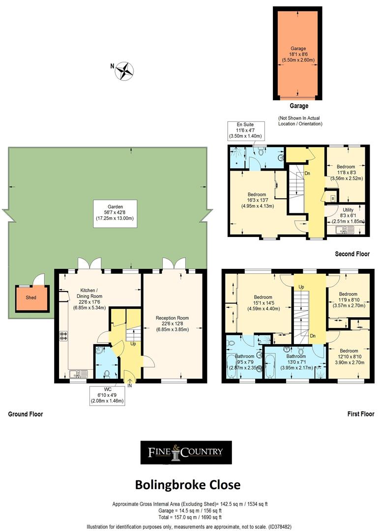 5 Bedrooms Semi-detached house for sale in Bolingbroke Close, Cockfosters EN4