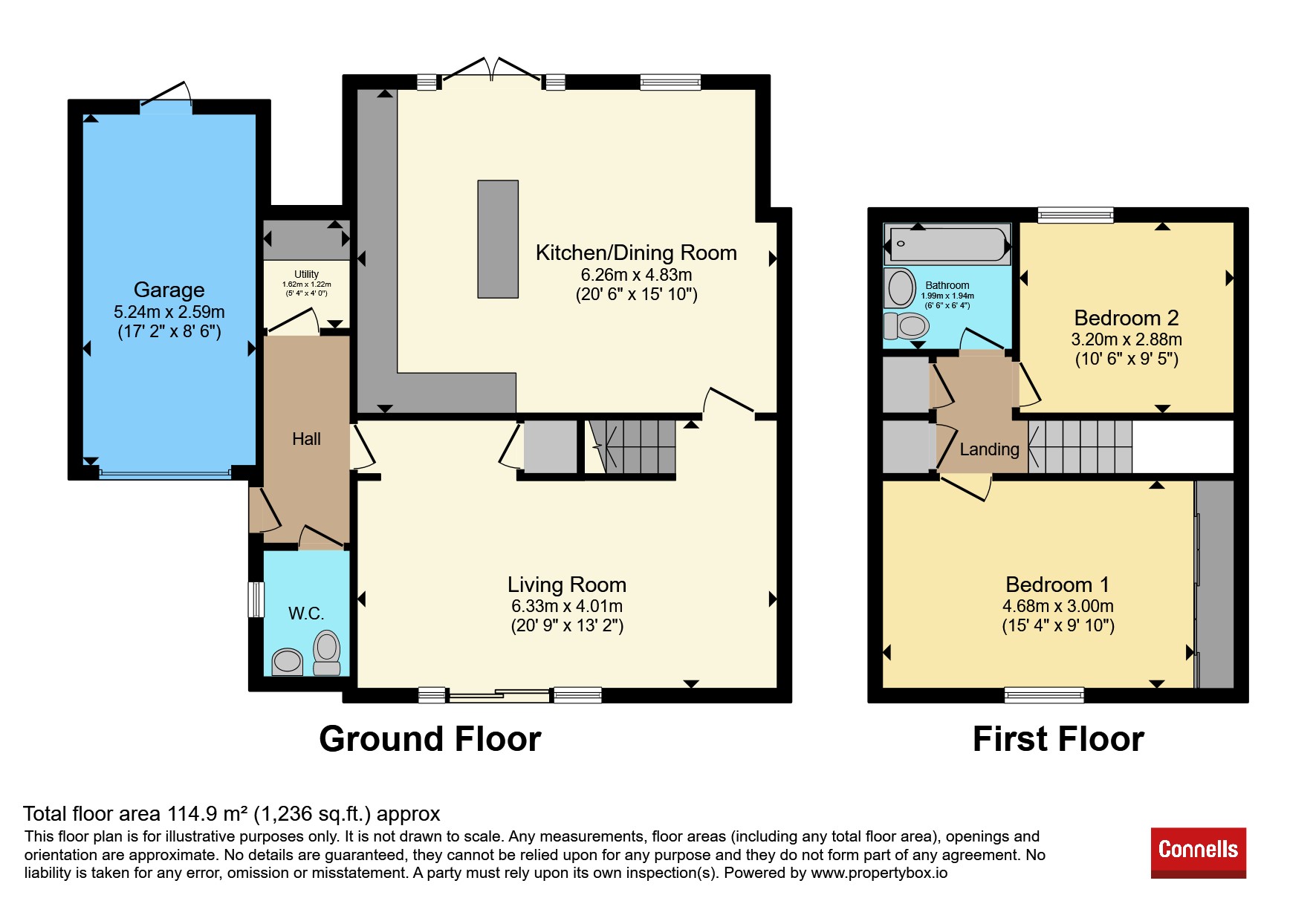 Holyrood Close, Ipswich floorplan