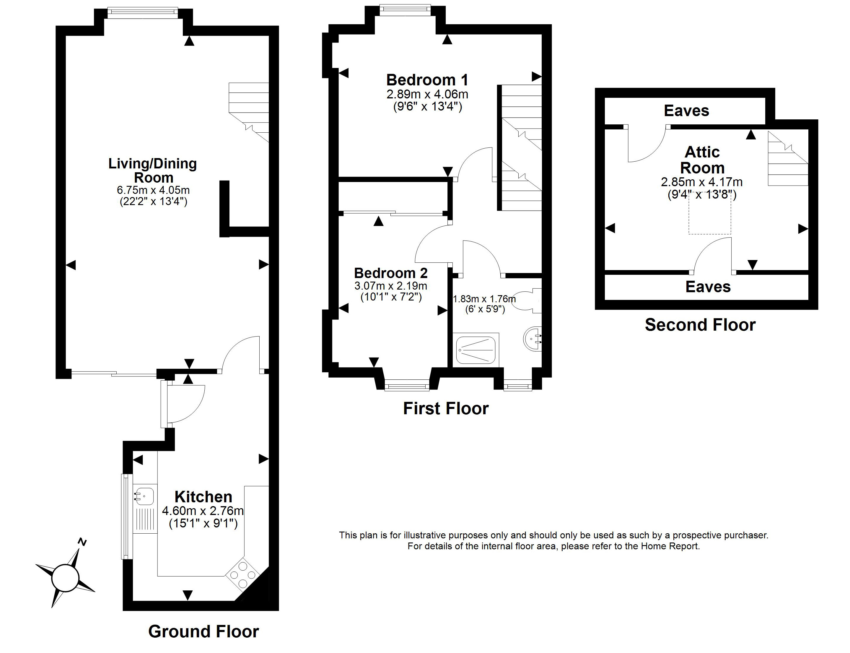 51, Mid Beveridgewell, Dunfermline floorplan
