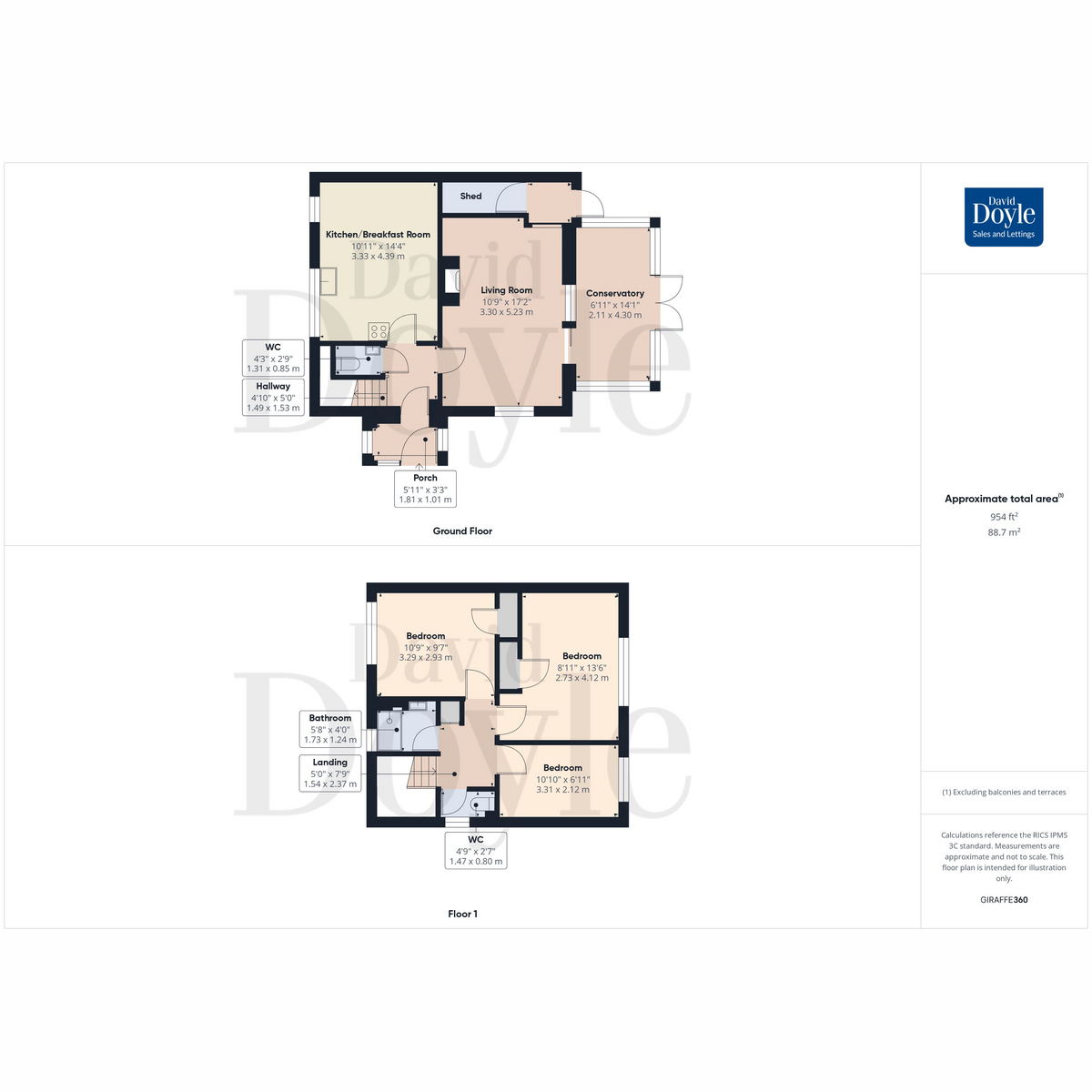 48, Peascroft Road, Hemel Hempstead floorplan