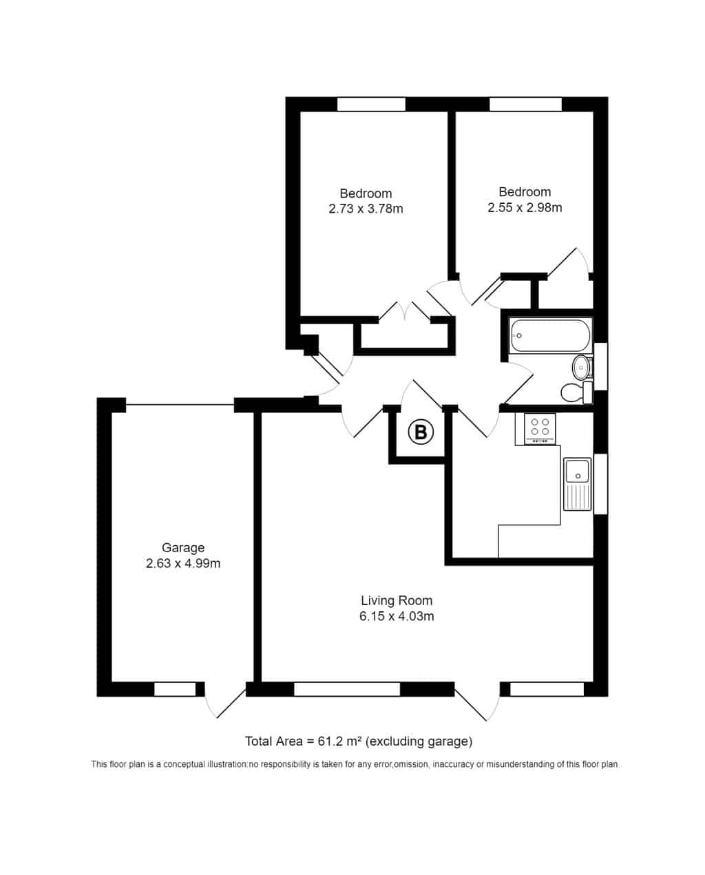 2 Bedrooms Detached bungalow for sale in The Waverleys, Thatcham RG18