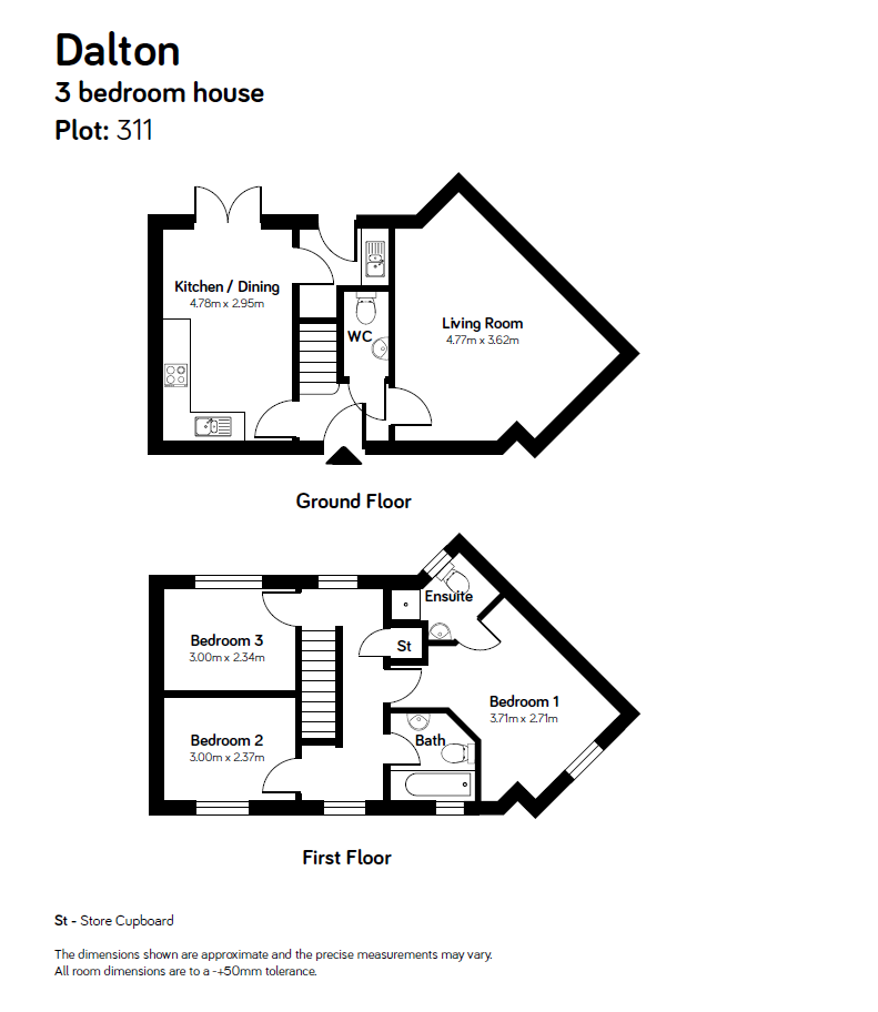 New home, 3 bed semidetached house for sale in Hoyles Lane, Cottam
