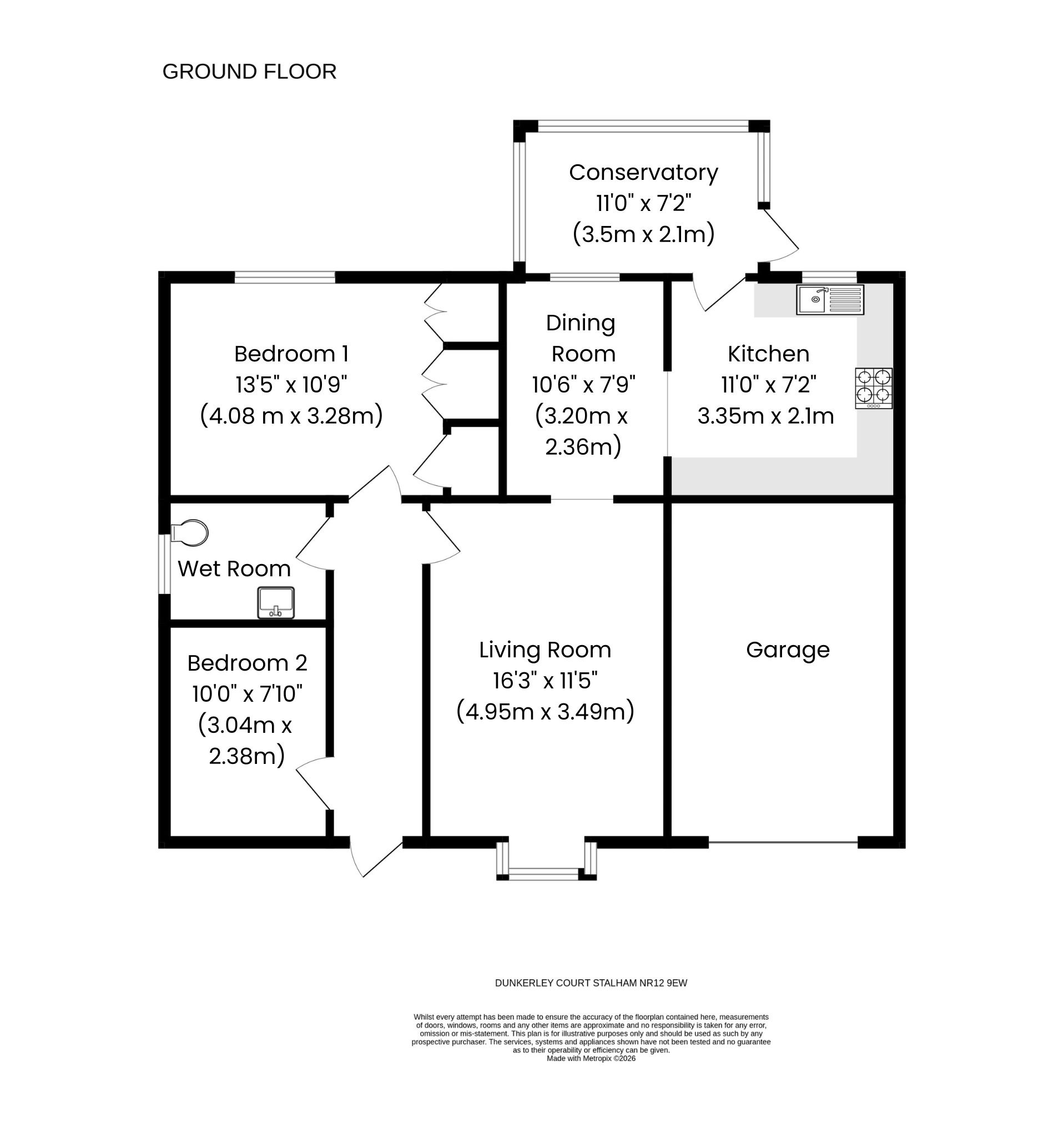 24, Dunkerley Court, Norwich floorplan