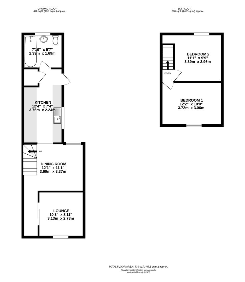 Argyle Street, Swindon SN2, 2 bedroom terraced house for sale