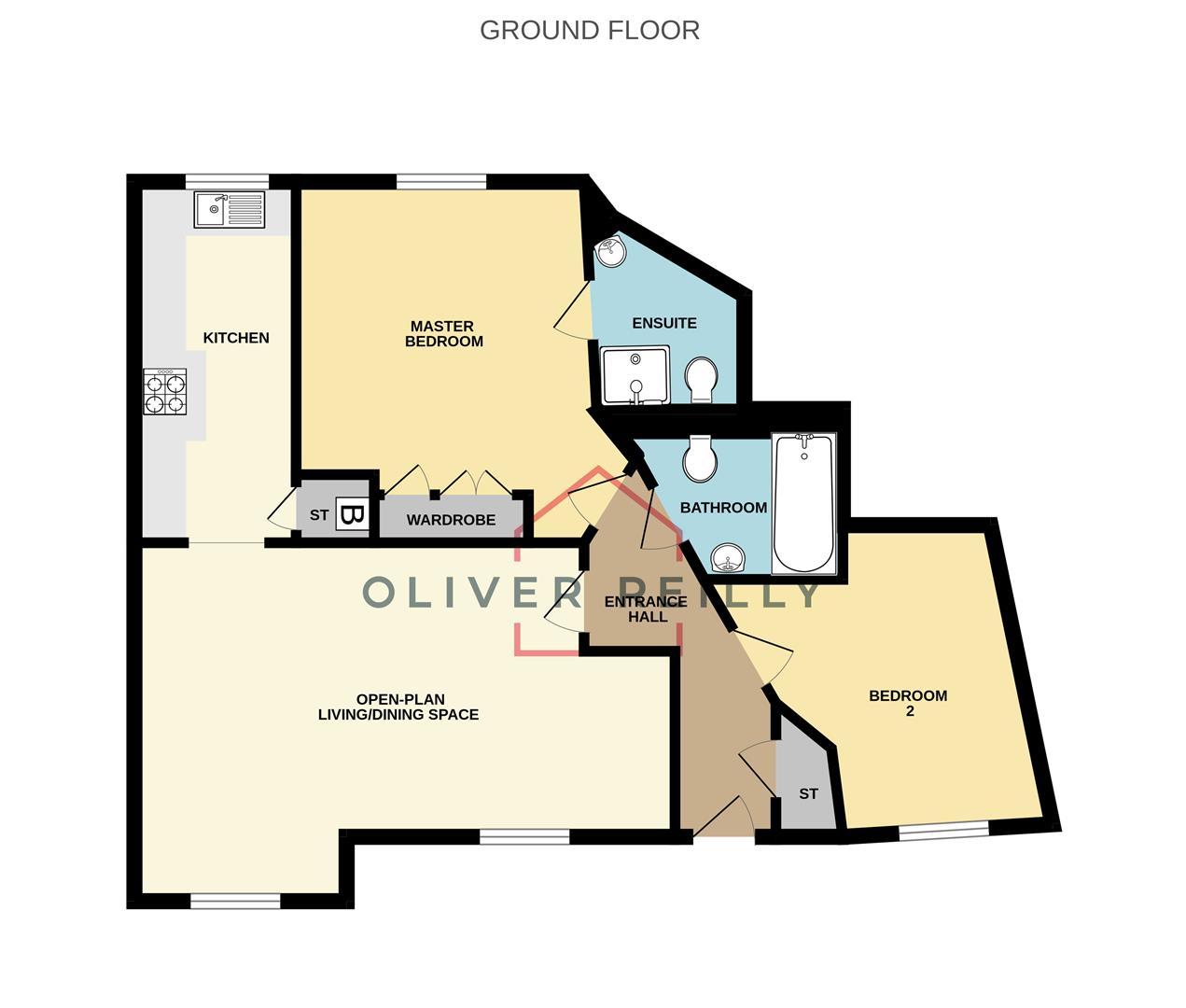 4, Hercules Drive, Newark floorplan