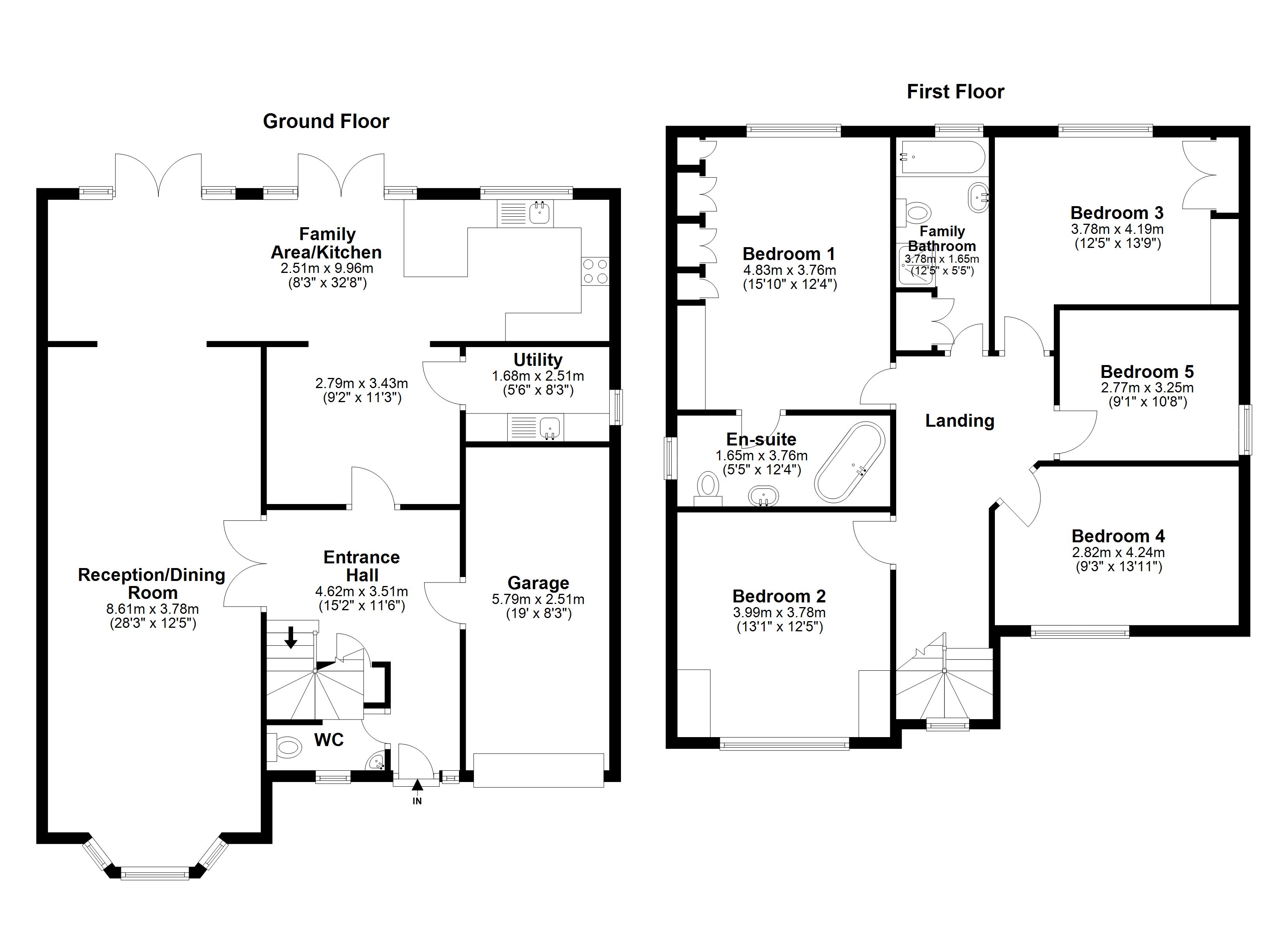32, Claremont Road, Hadley Wood floorplan