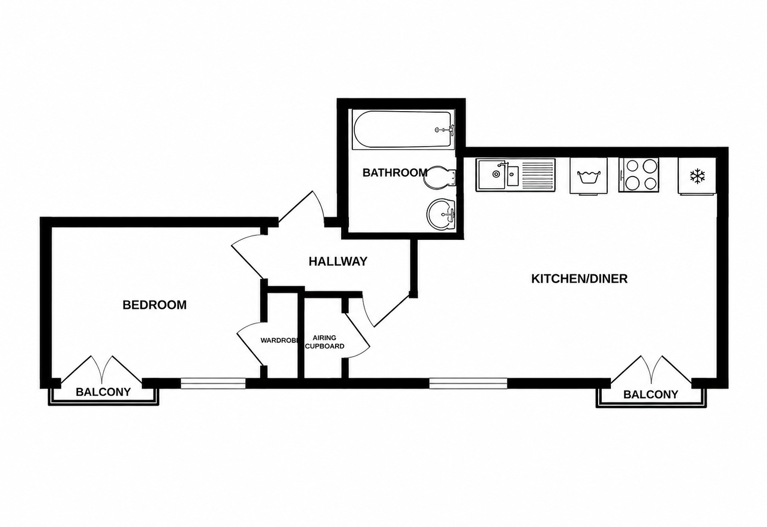 Lock Mill House, Bedminster, Bristol floorplan