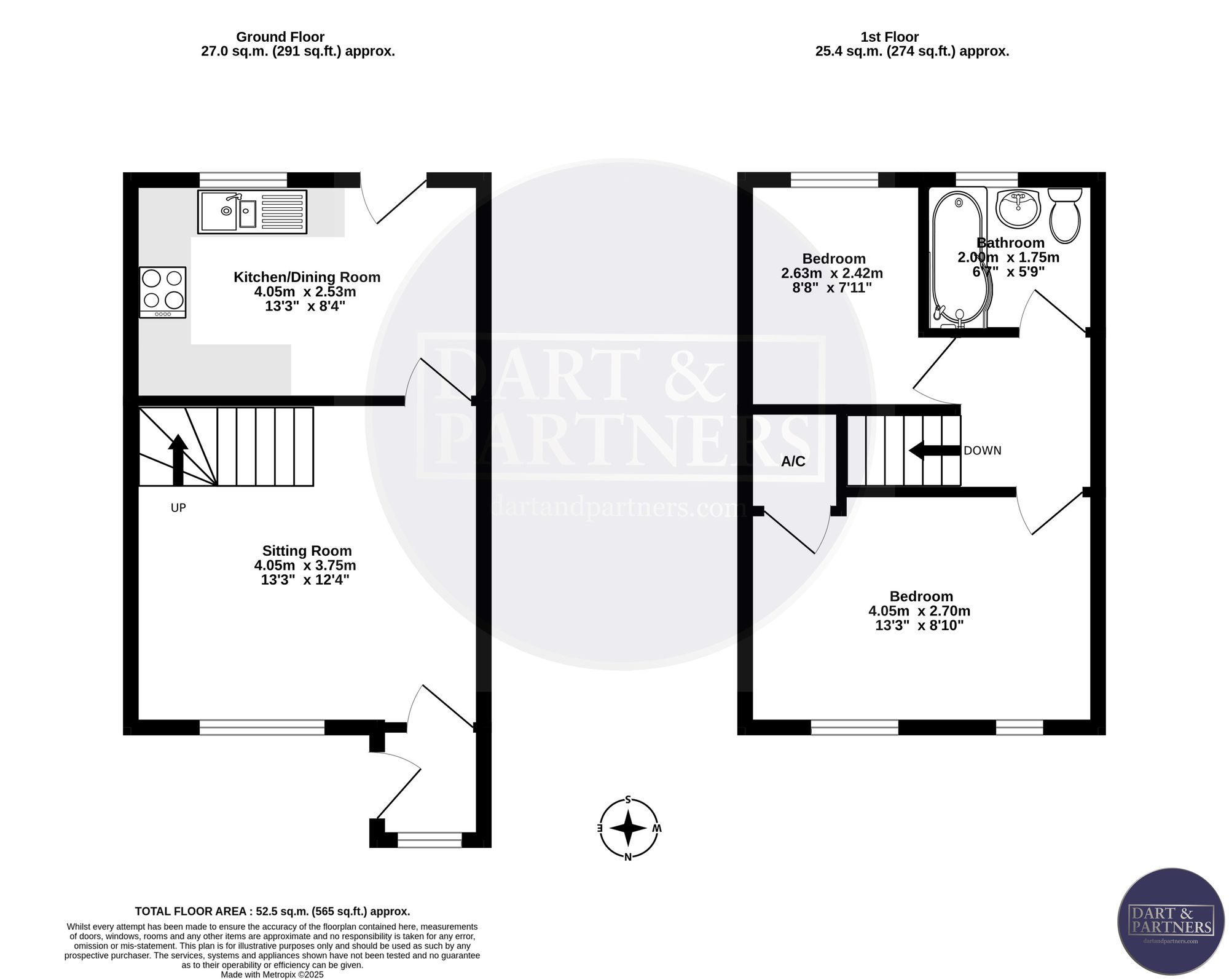 9 The Paddock, Dawlish floorplan