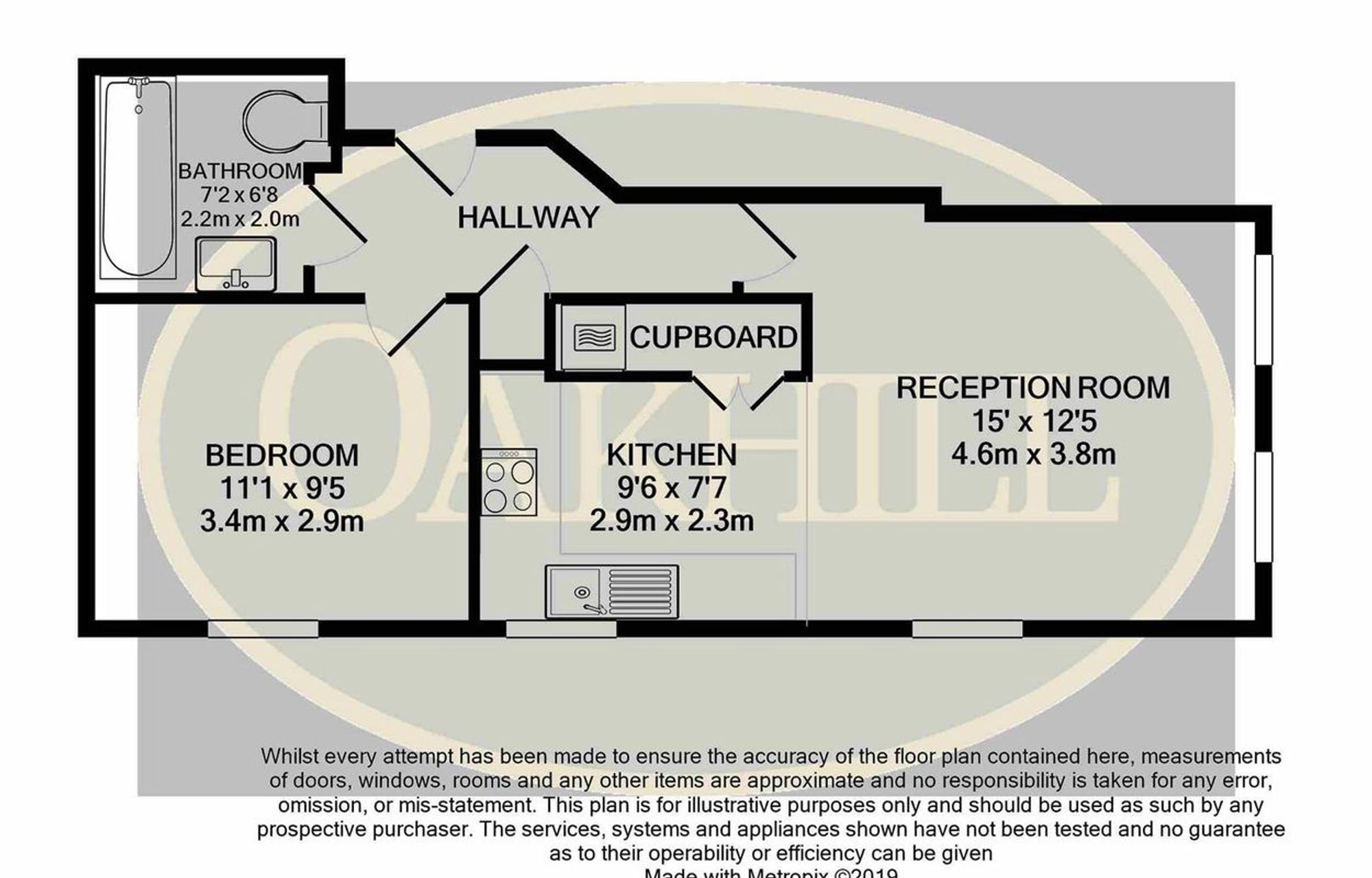 Flat 4, Sabrina House, Isleworth floorplan