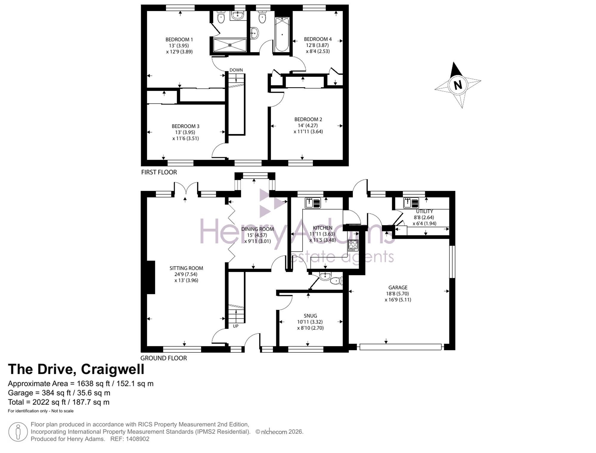 41 The Drive, Bognor Regis floorplan
