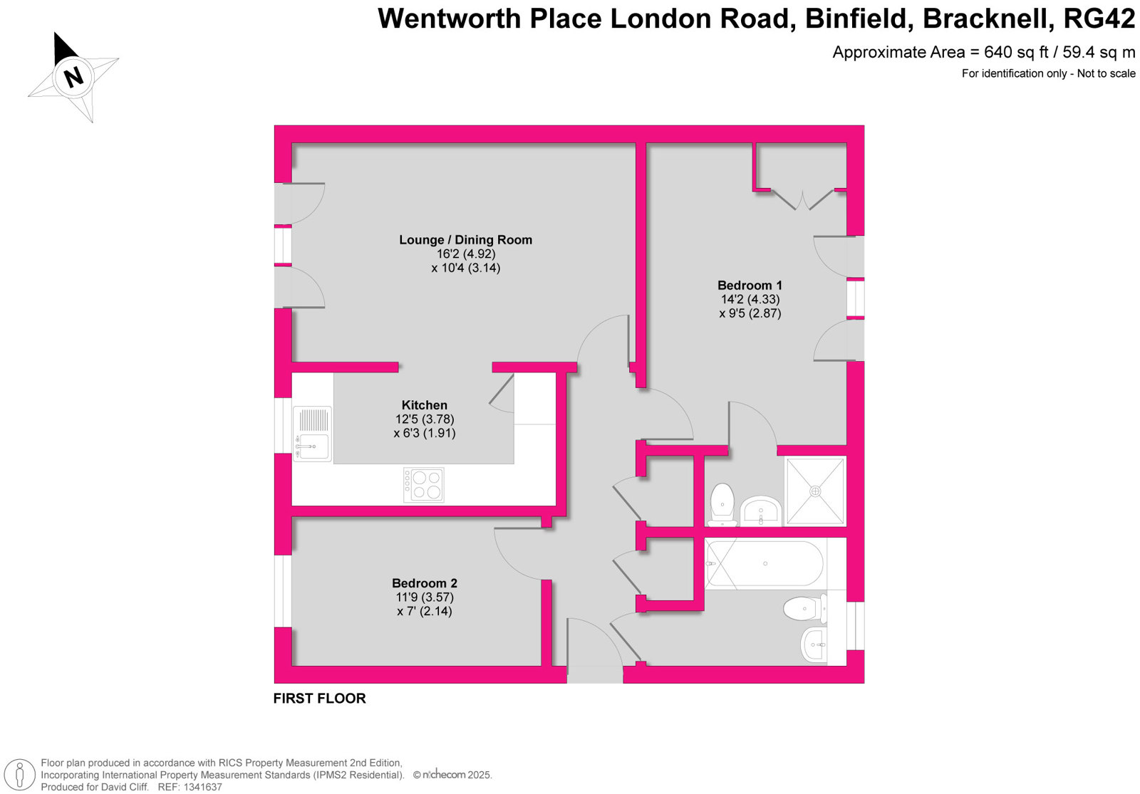 20 Wentworth Place,, London Road, Bracknell floorplan