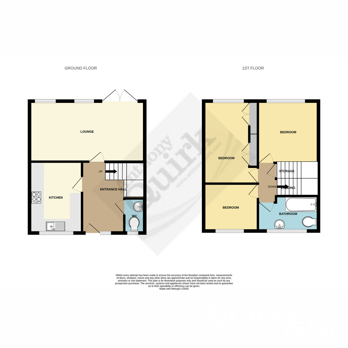 150, Link Road, Canvey Island floorplan