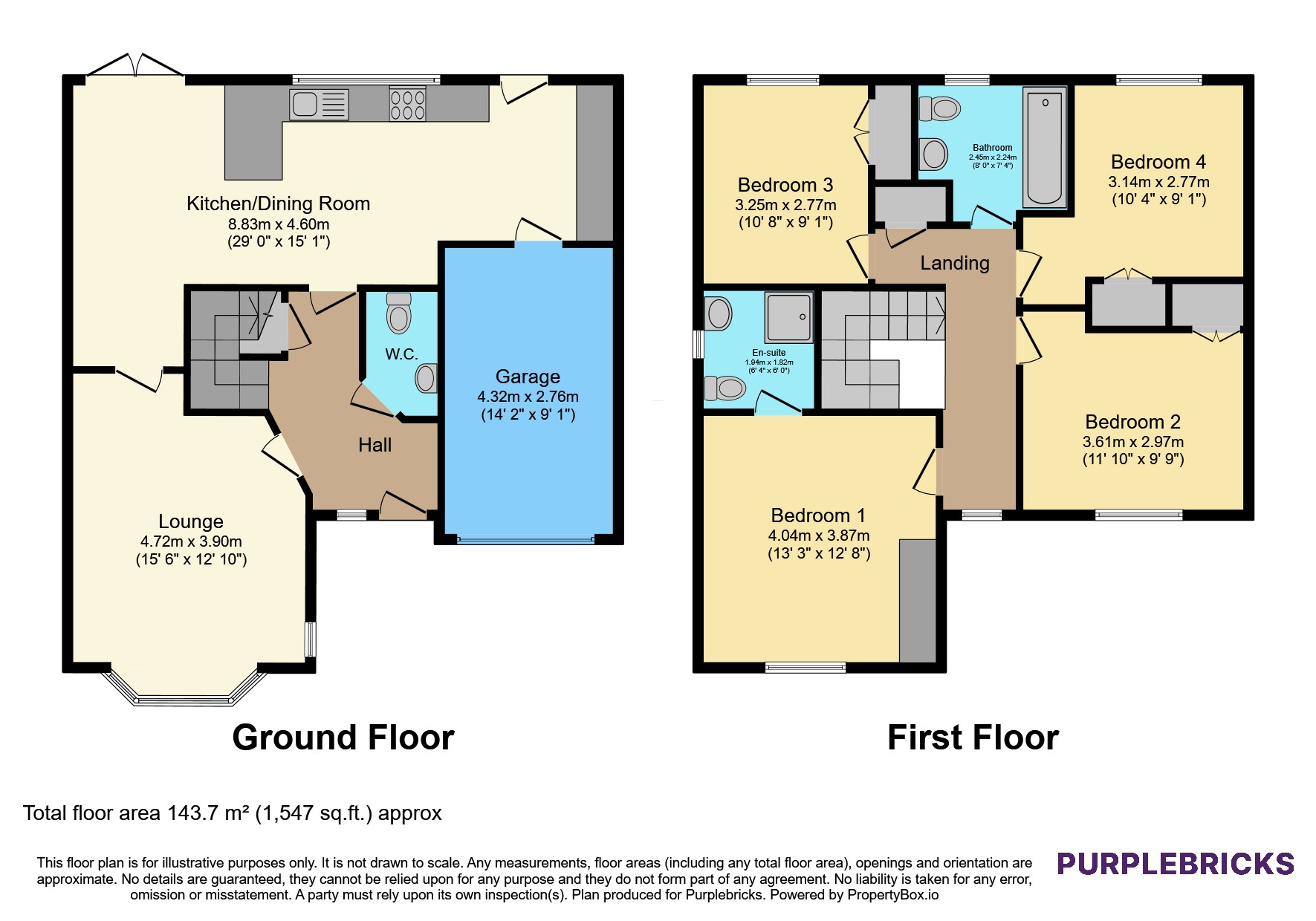 8, Foxglove Avenue, Donisthorpe floorplan