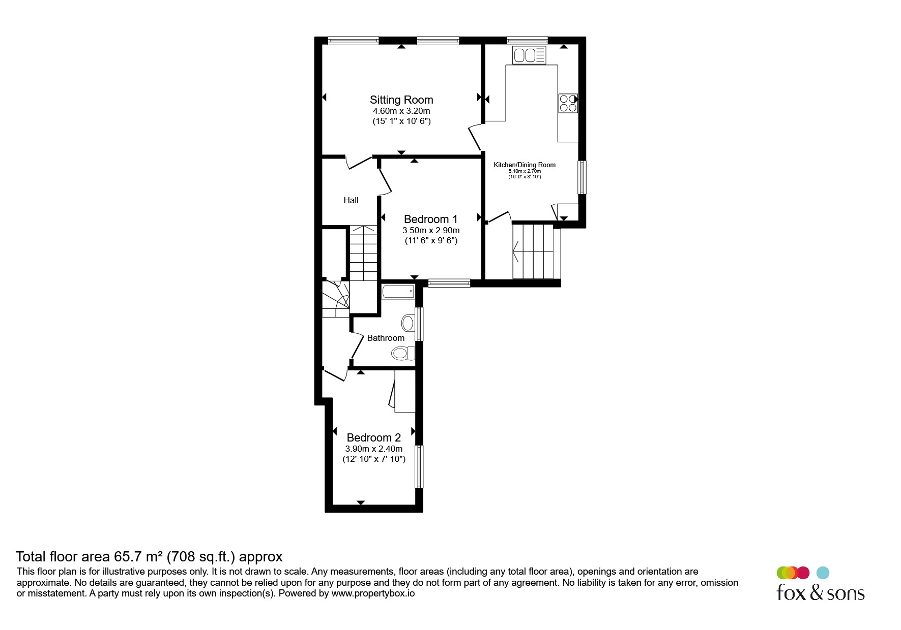 50a, West Street, Burgess Hill floorplan